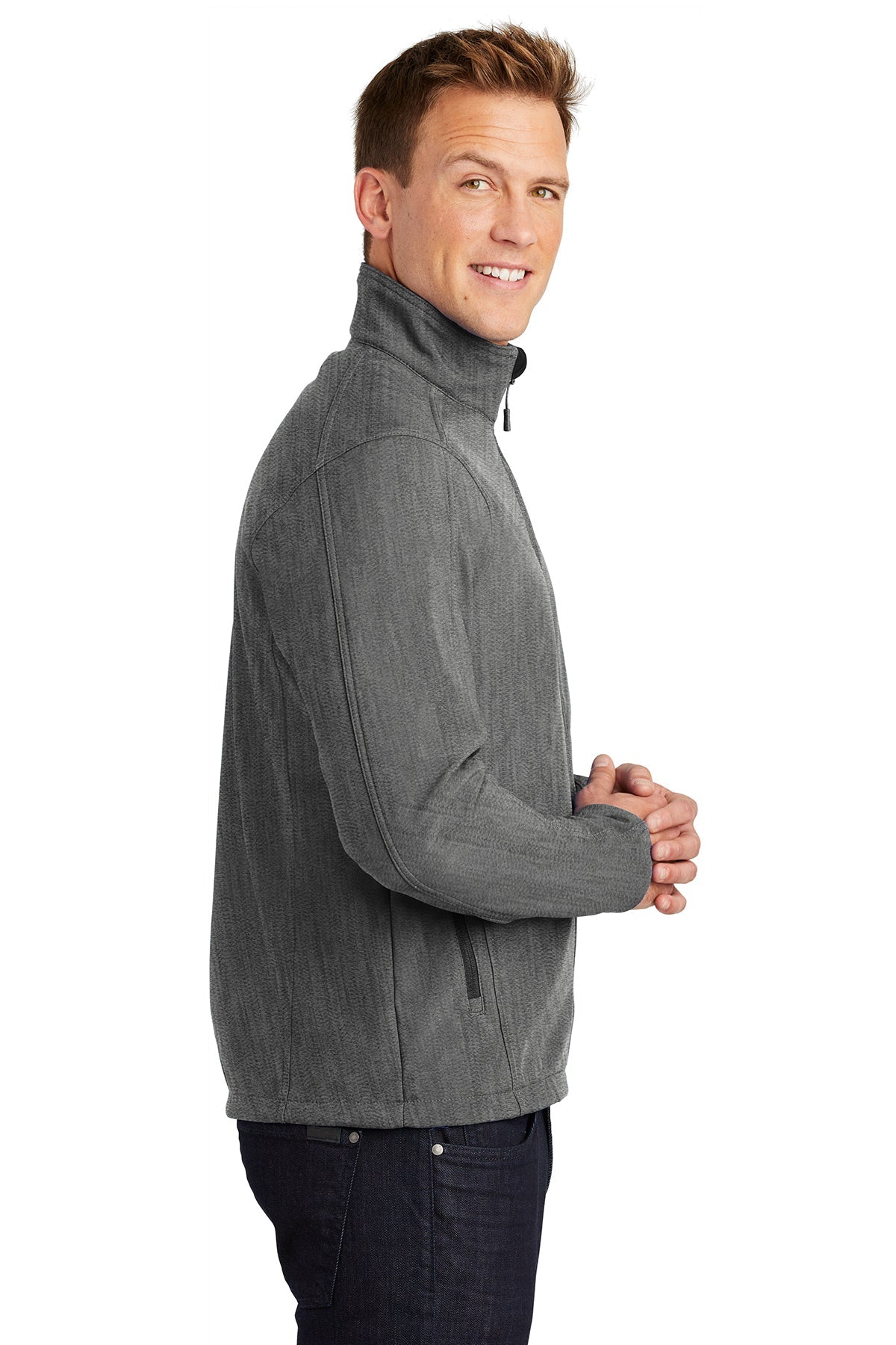 port authority_j317 _pearl grey heather_company_logo_jackets