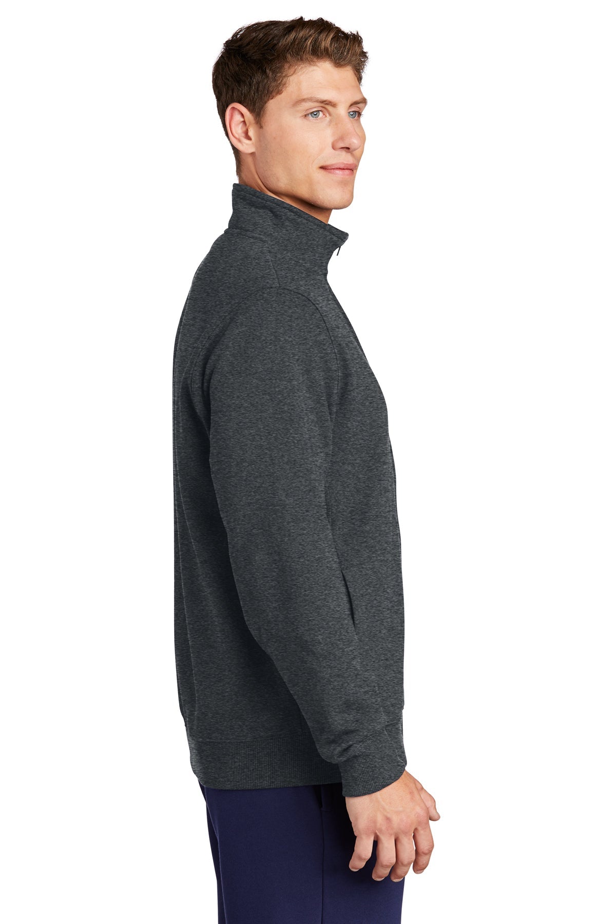 sport-tek_st259 _graphite heather_company_logo_jackets