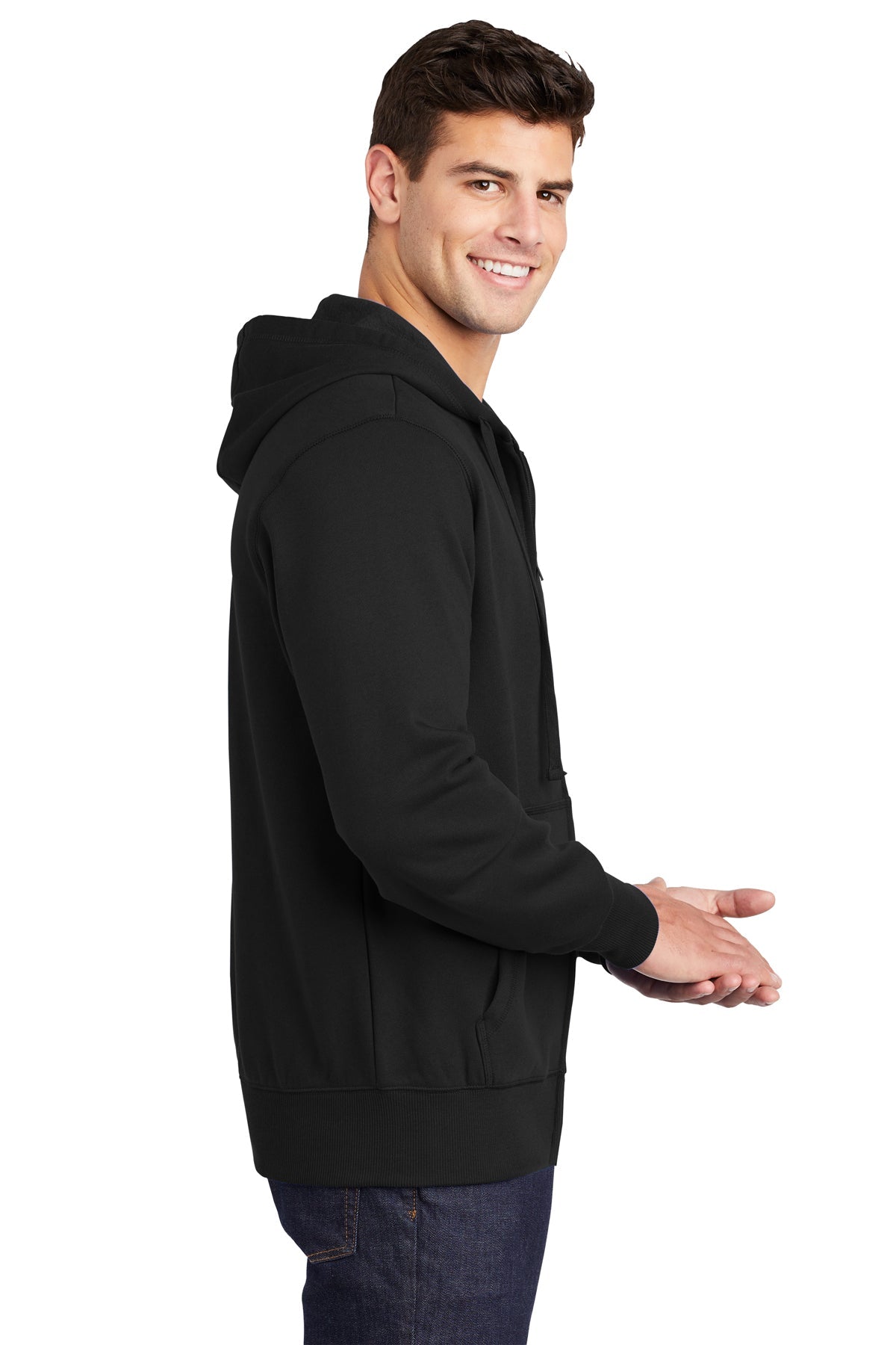 sport-tek_st258 _black_company_logo_sweatshirts