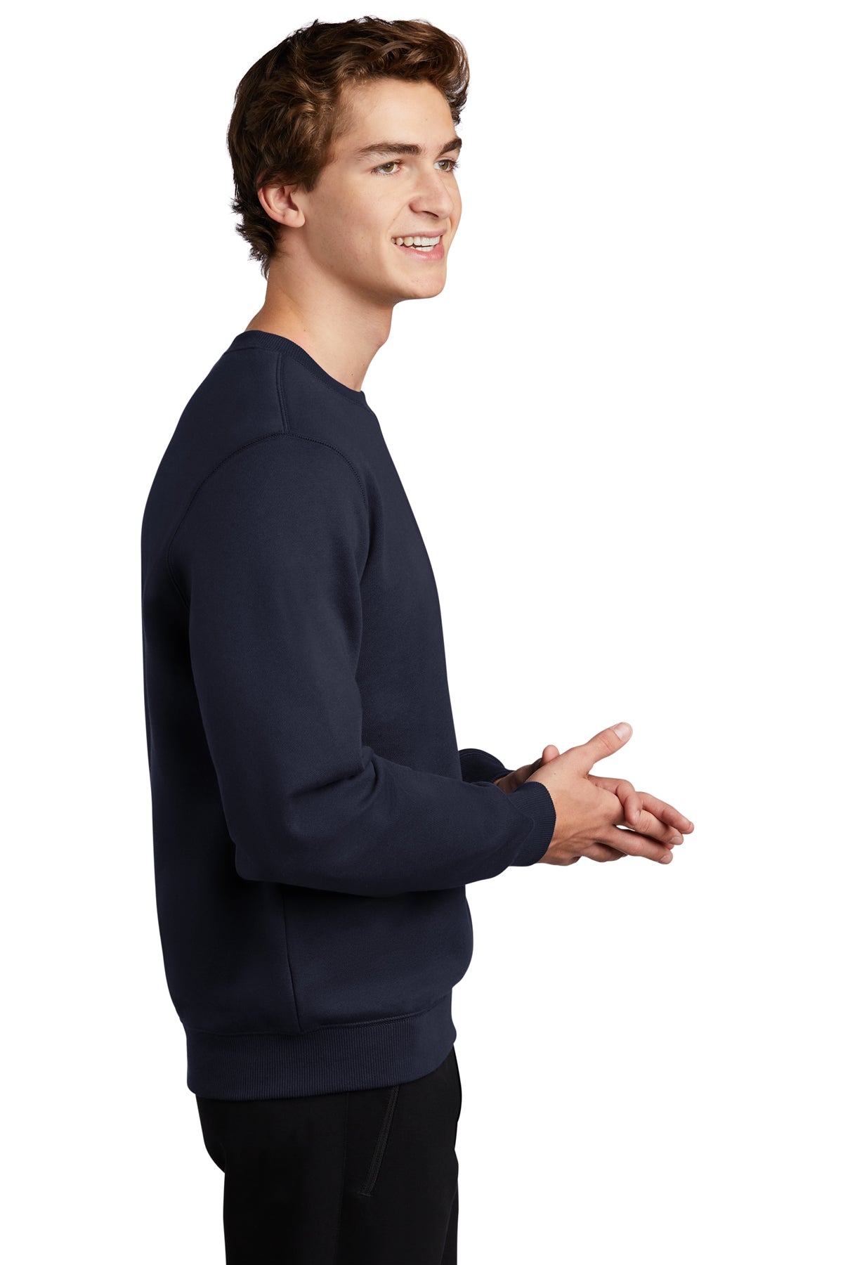 sport-tek_st266 _true navy_company_logo_sweatshirts