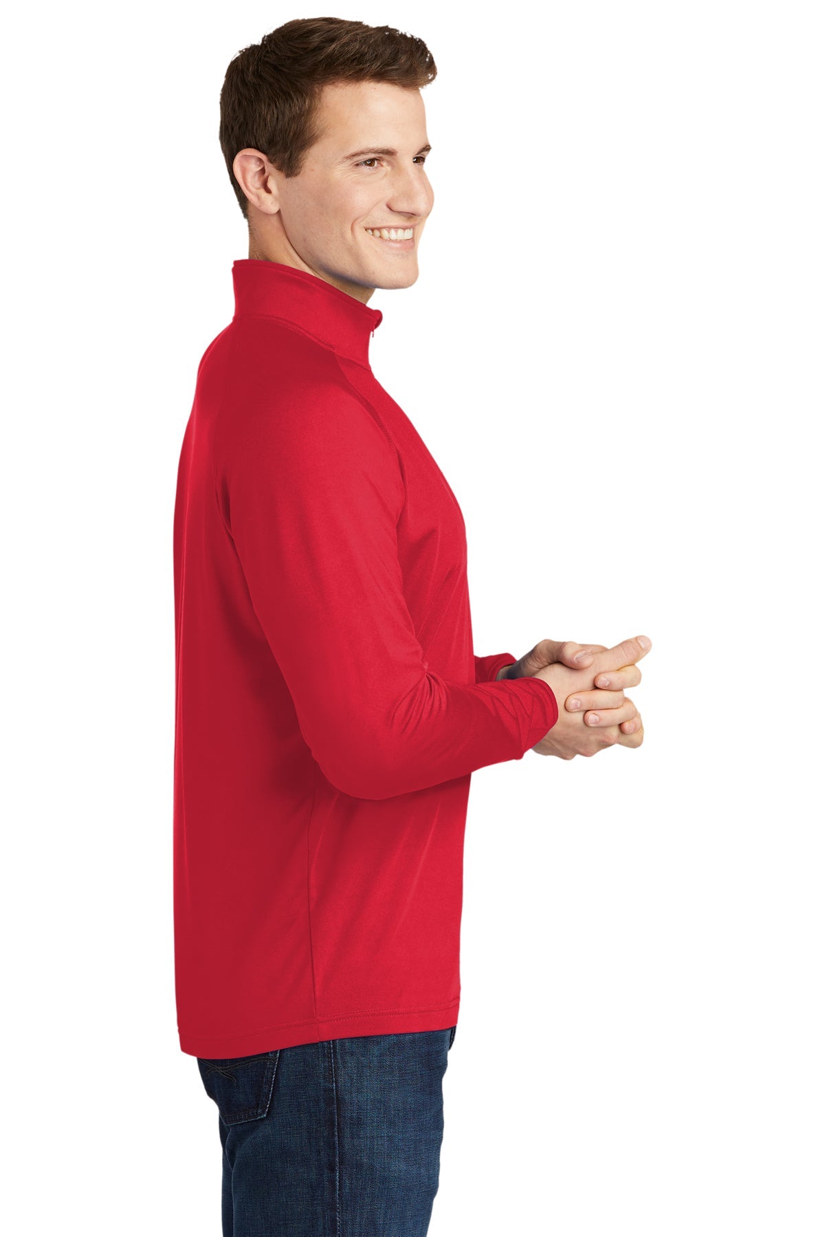sport-tek_tst850 _true red_company_logo_sweatshirts