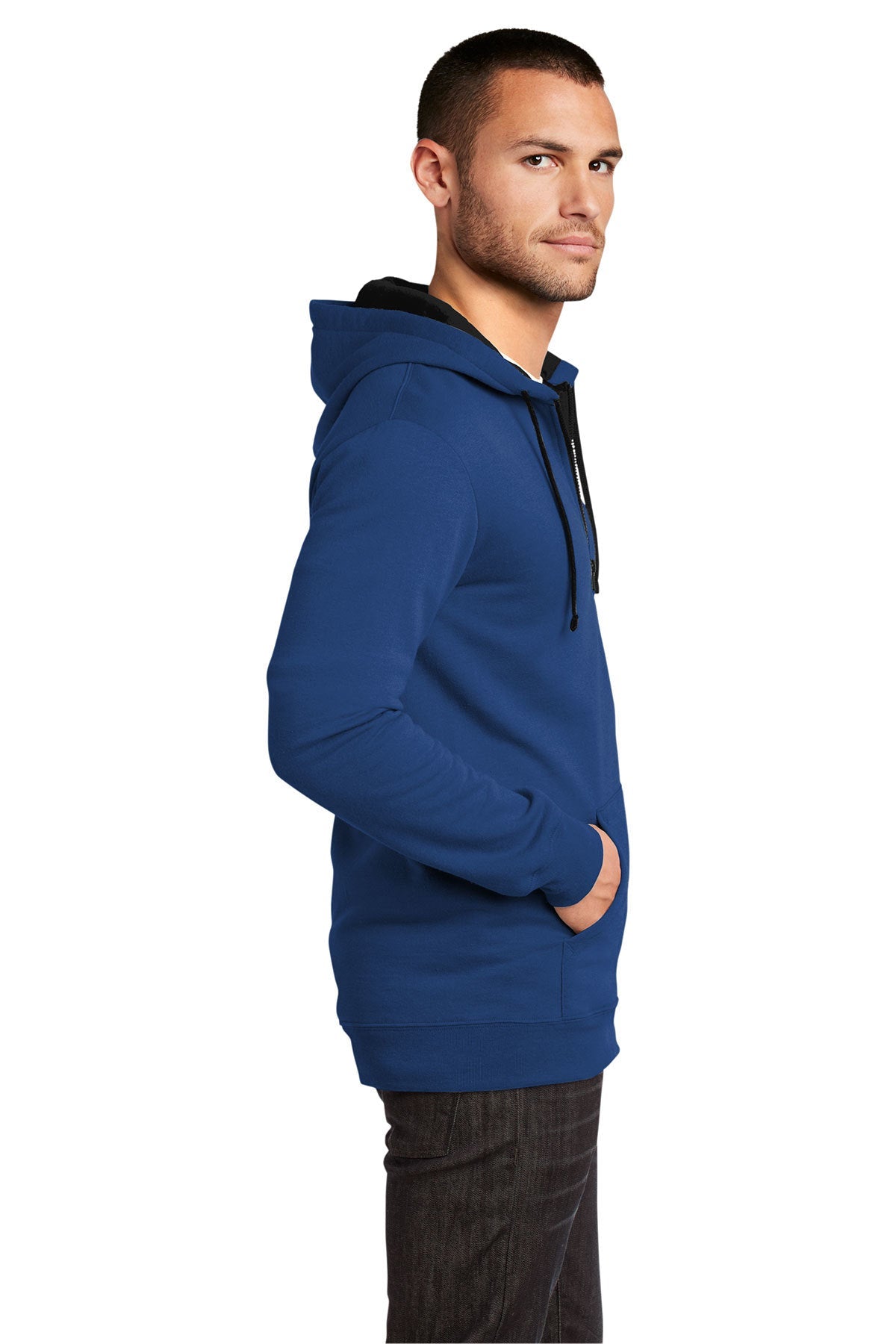 district_dt800 _deep royal_company_logo_sweatshirts