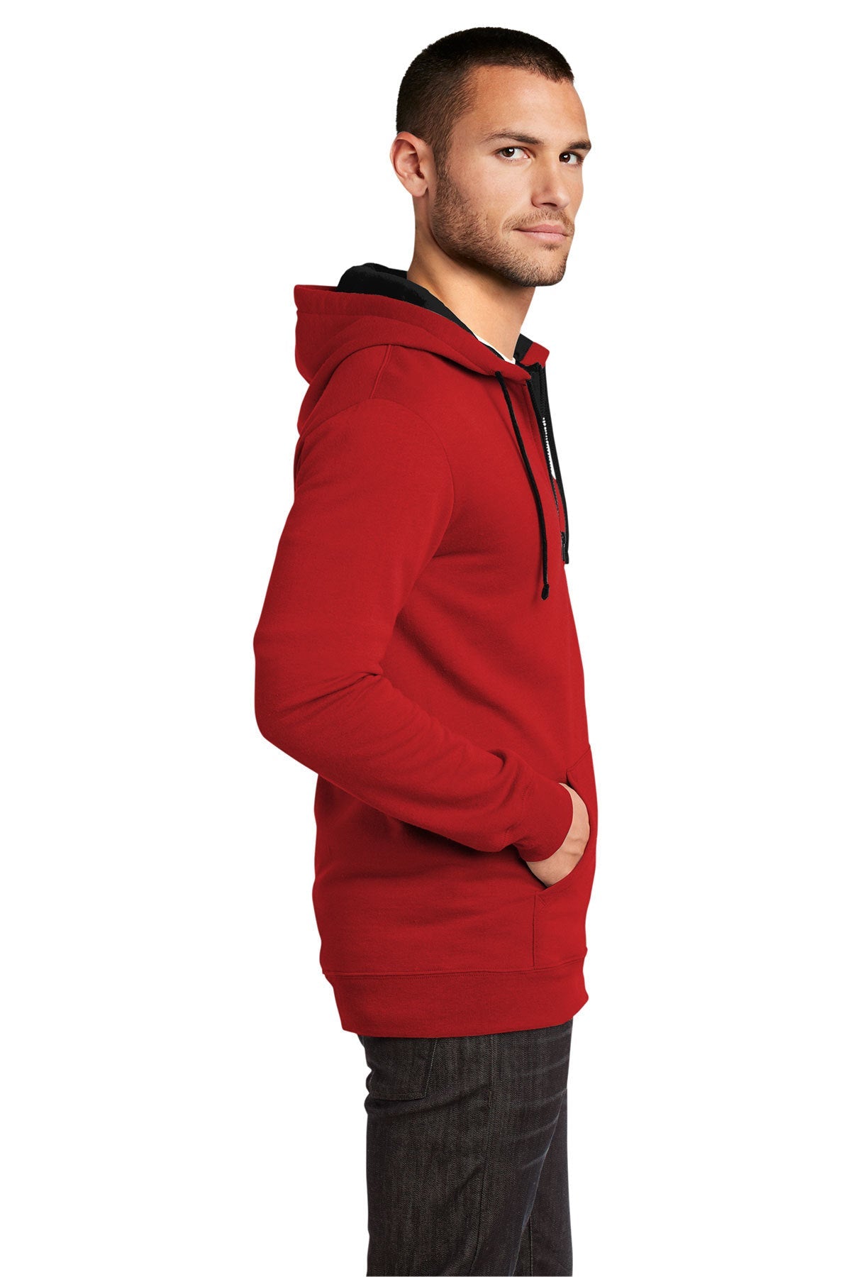 district_dt800 _new red_company_logo_sweatshirts