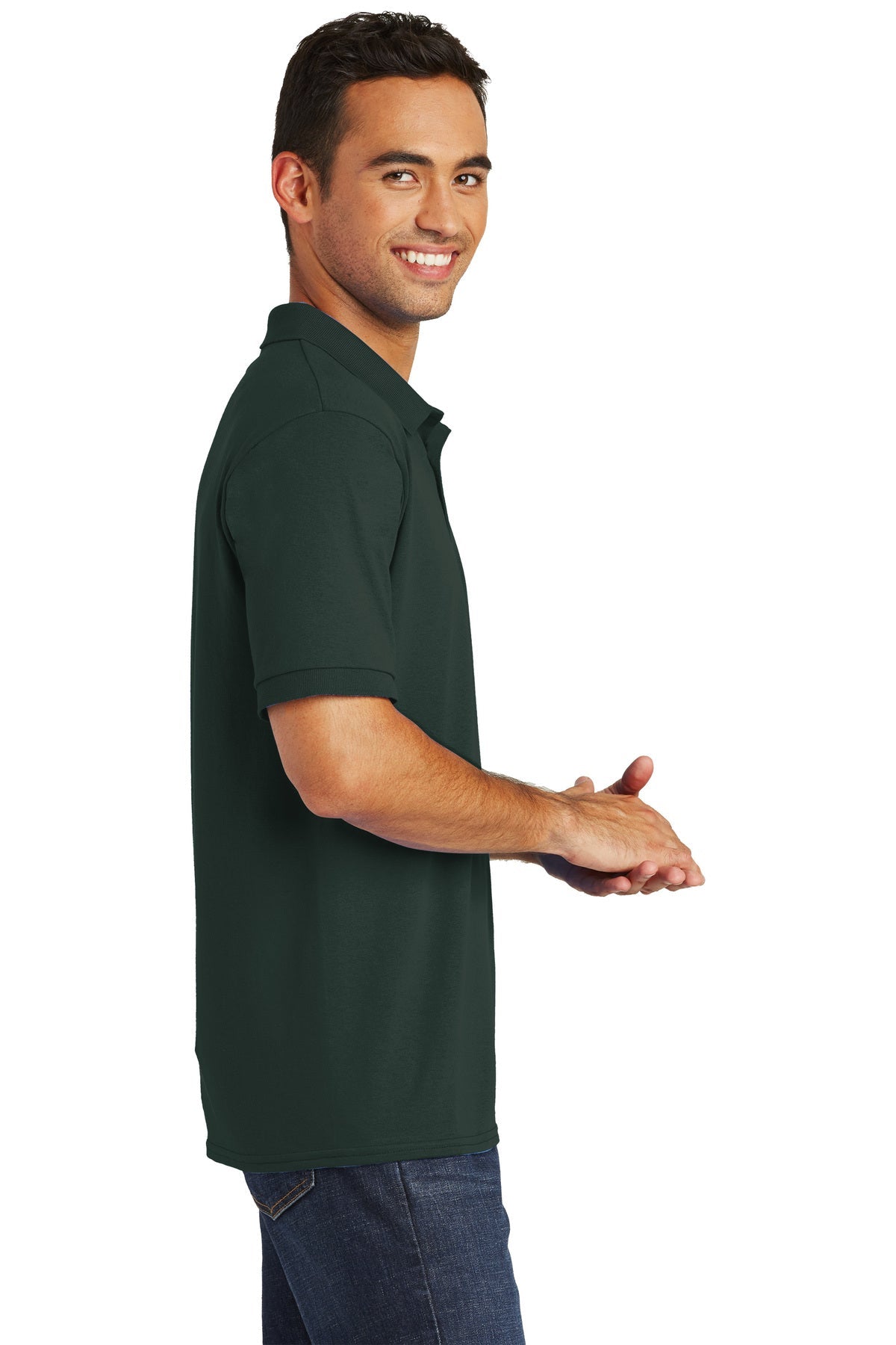 port & company_kp55 _dark green_company_logo_polos