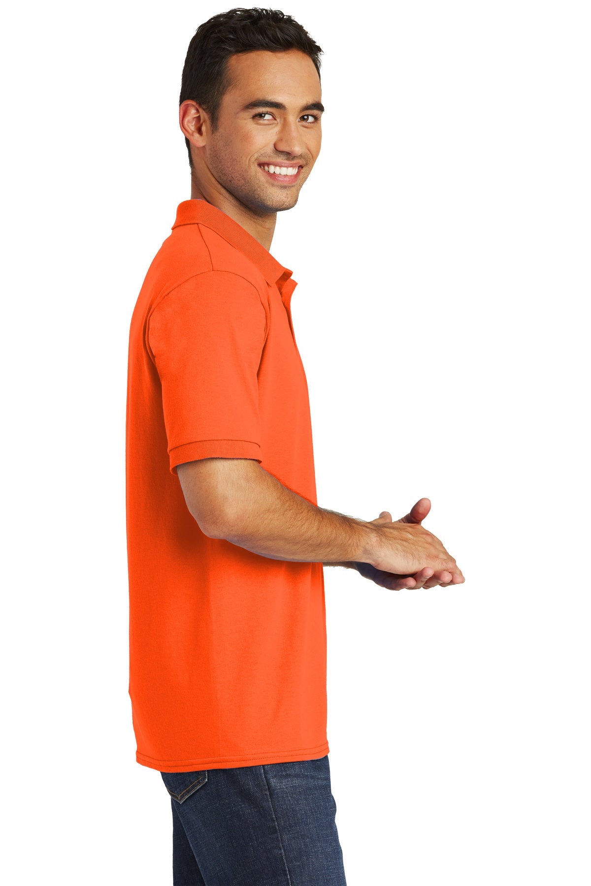 port & company_kp55 _safety orange_company_logo_polos