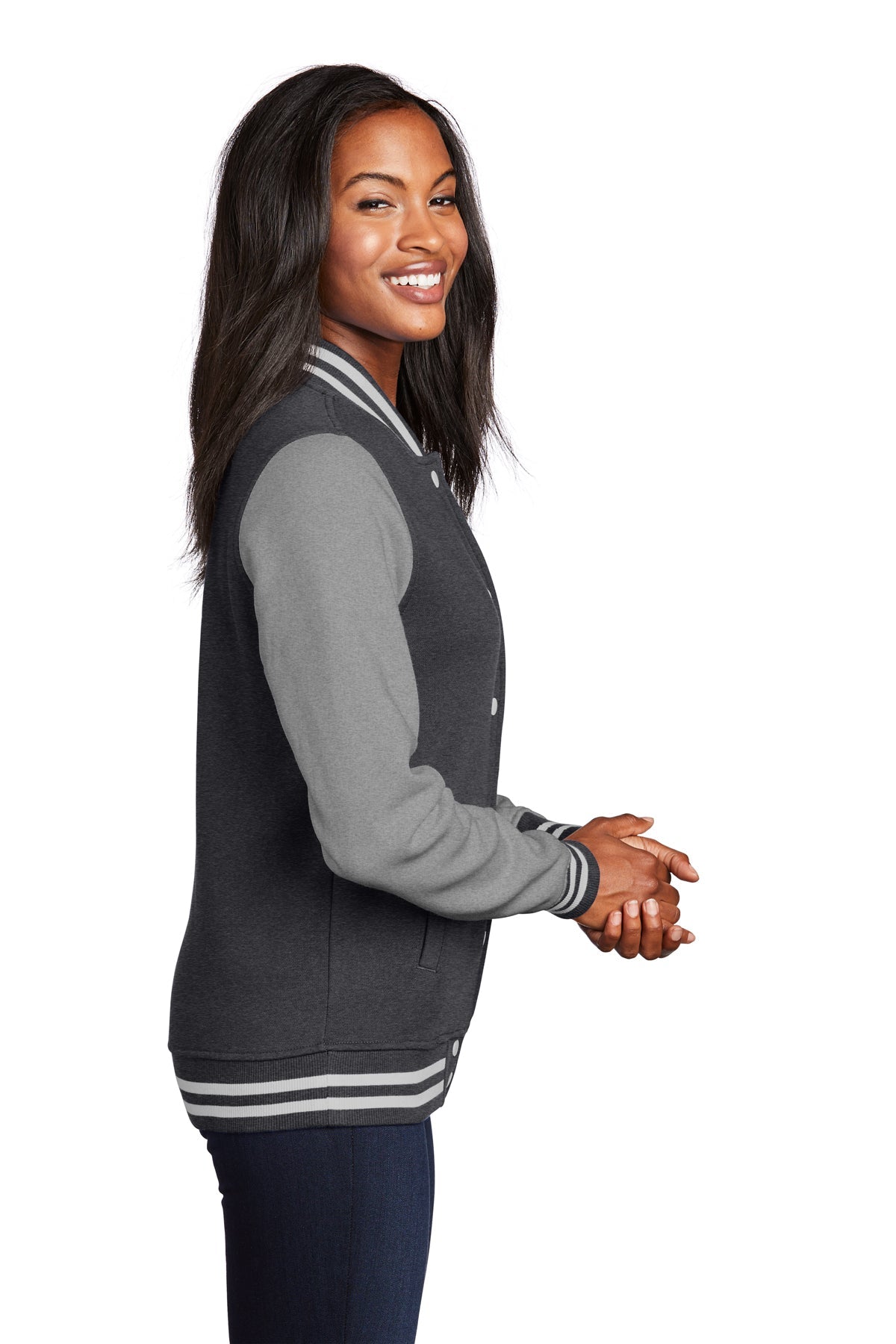 sport-tek_lst270 _graphite heather/ vintage heather_company_logo_sweatshirts