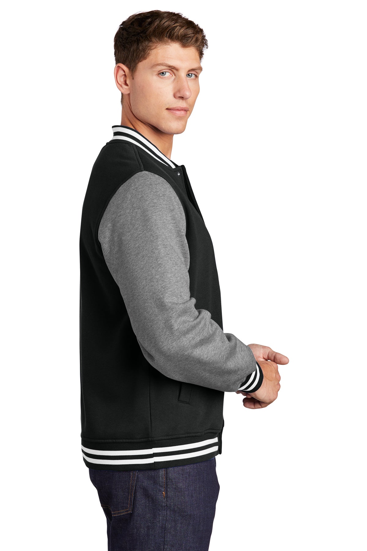 sport-tek_st270 _black/ vintage heather_company_logo_sweatshirts