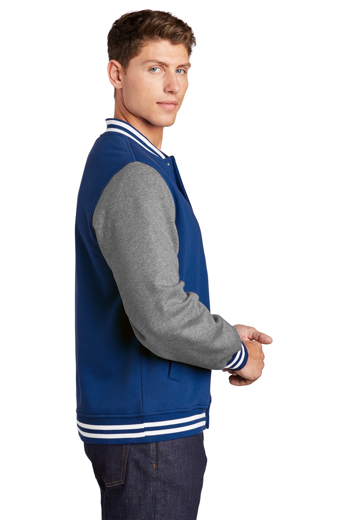 sport-tek_st270 _true royal/ vintage heather_company_logo_sweatshirts