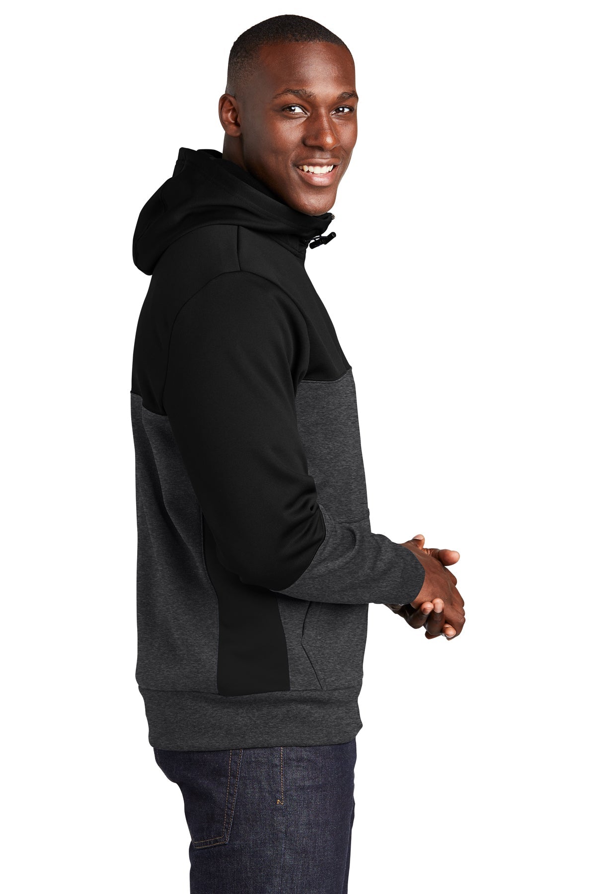 sport-tek_st245 _black/ graphite heather/ black_company_logo_sweatshirts