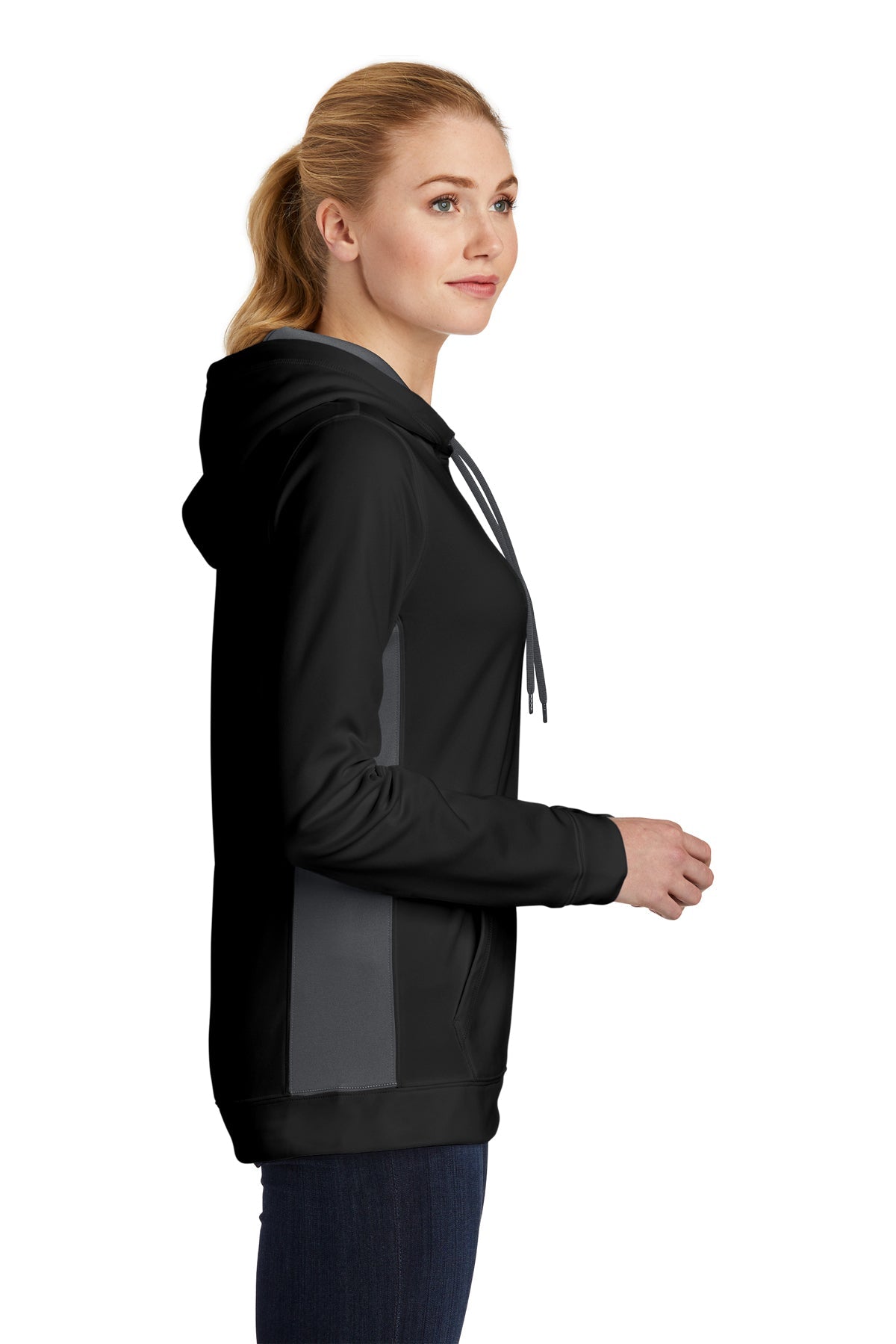 sport-tek_lst235 _black/ dark smoke grey_company_logo_sweatshirts