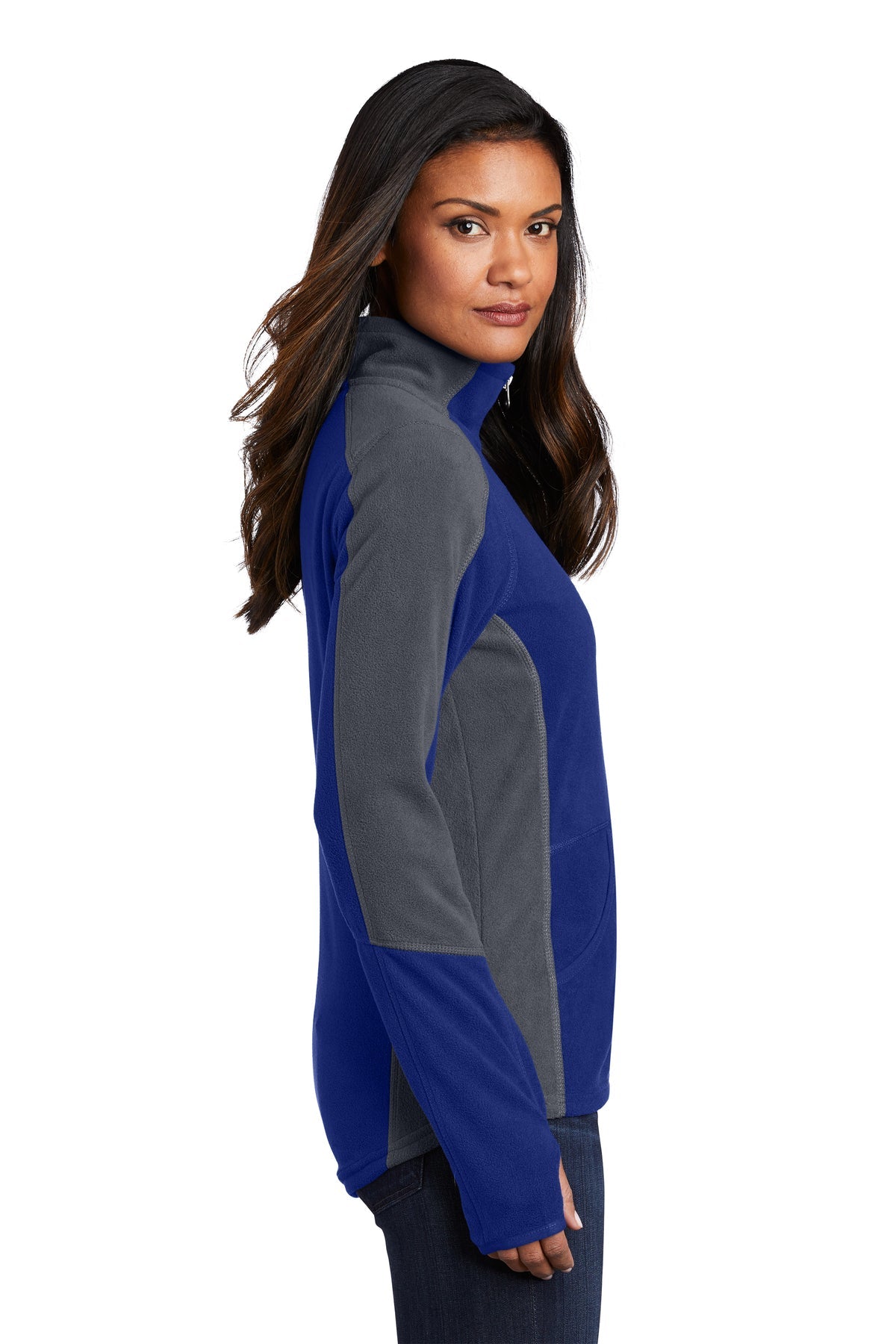 port authority_l230 _patriot blue/ battleship grey_company_logo_jackets