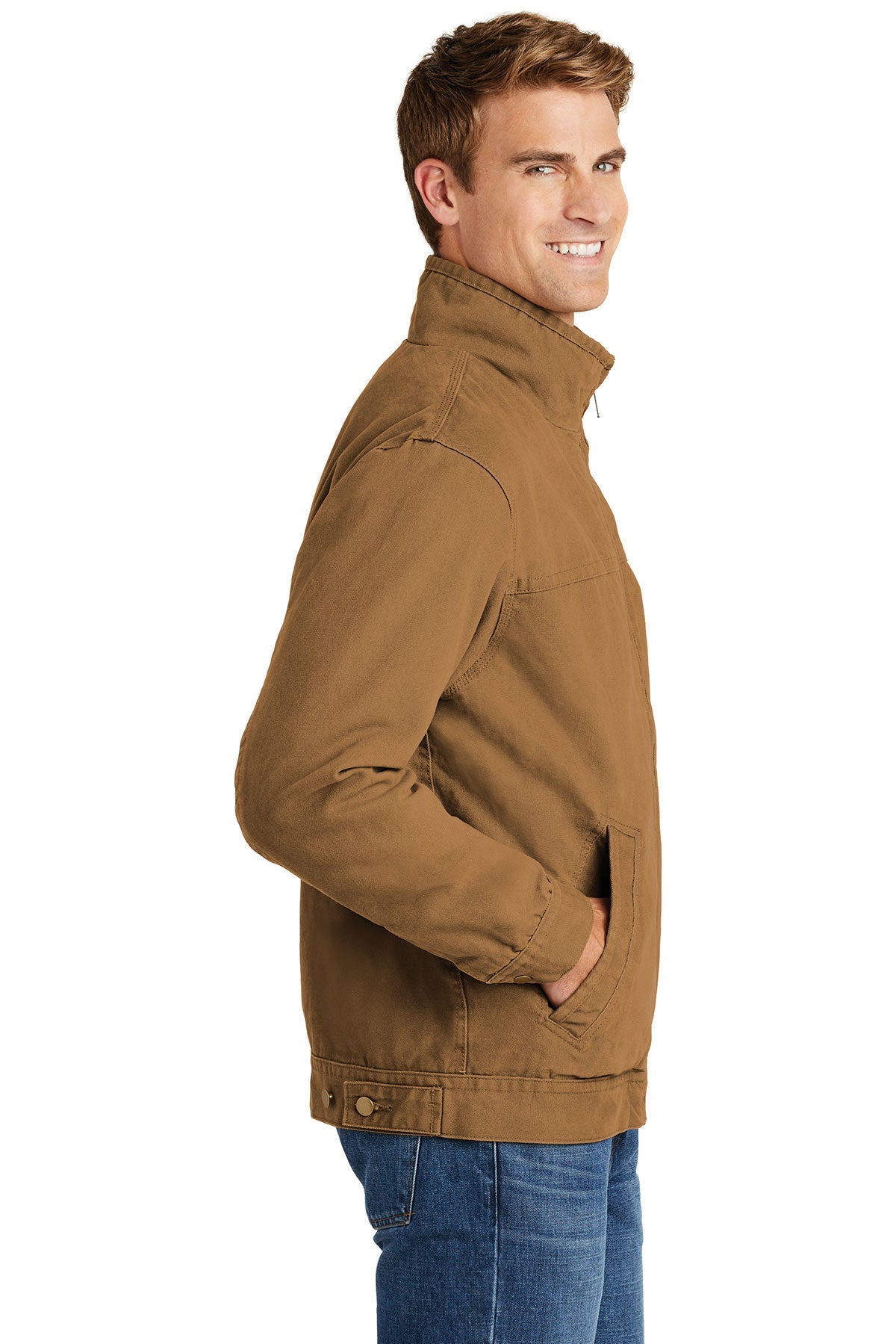 cornerstone_csj40 _duck brown_company_logo_jackets