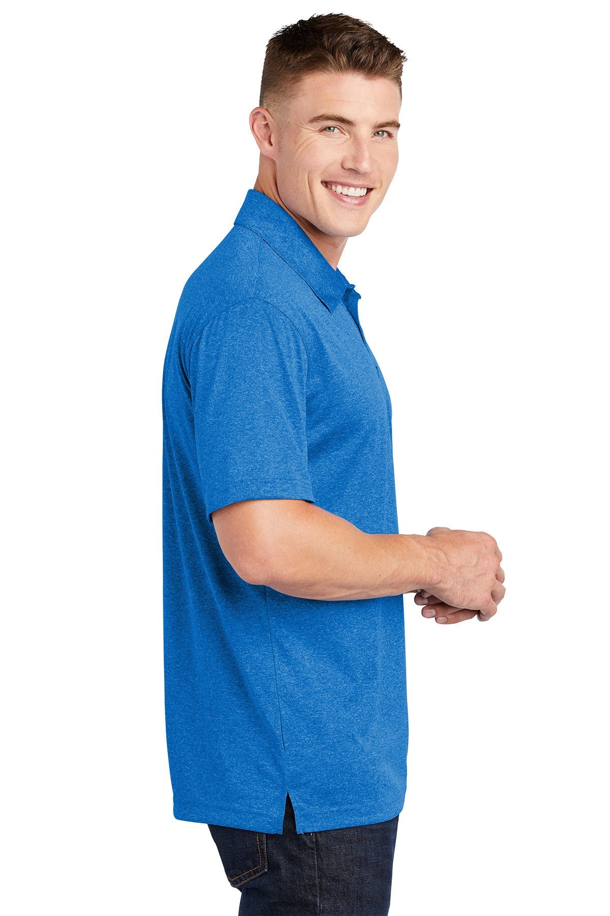 sport-tek_st660 _blue wake heather_company_logo_polos