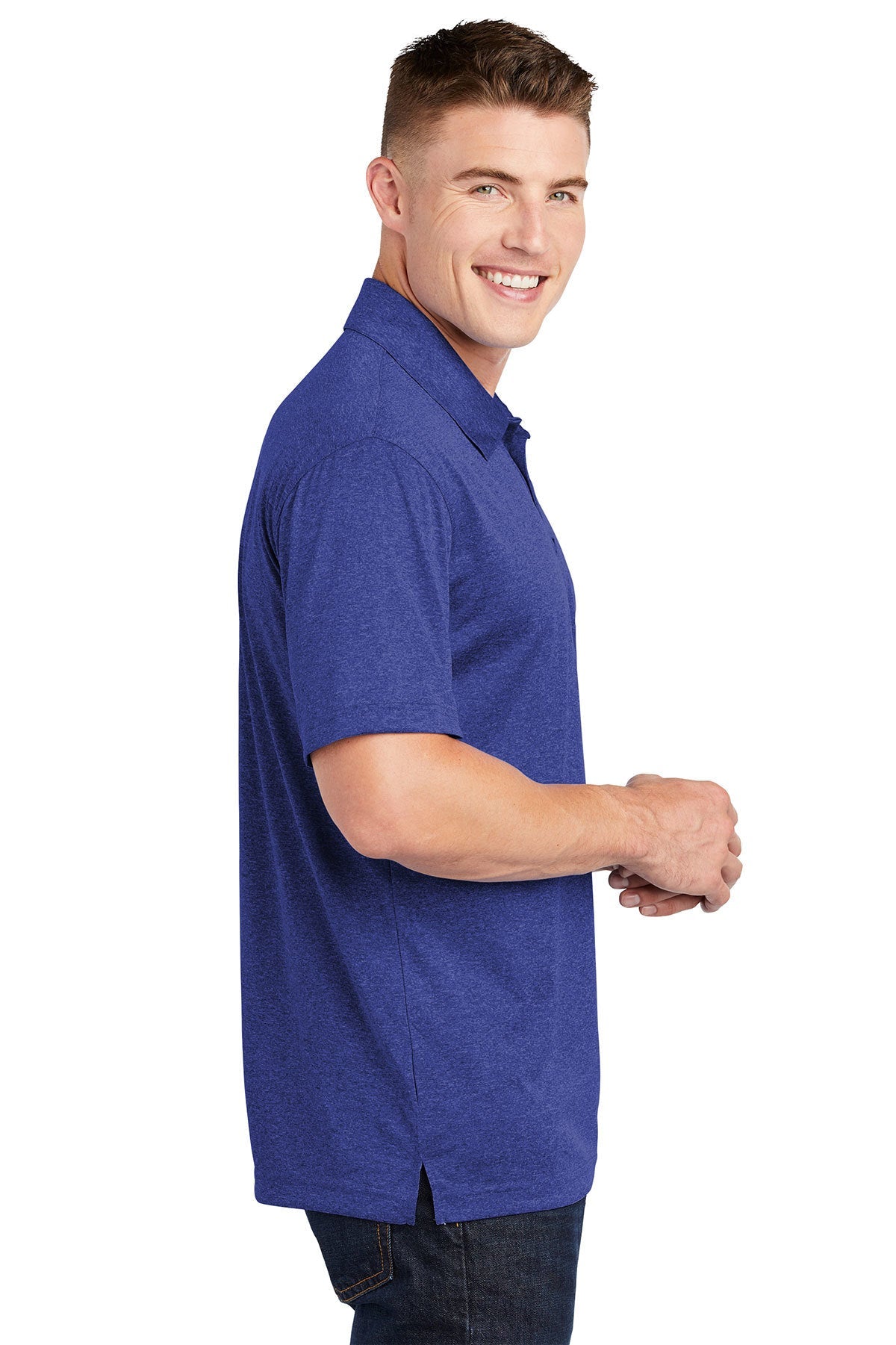 sport-tek_st660 _cobalt heather_company_logo_polos