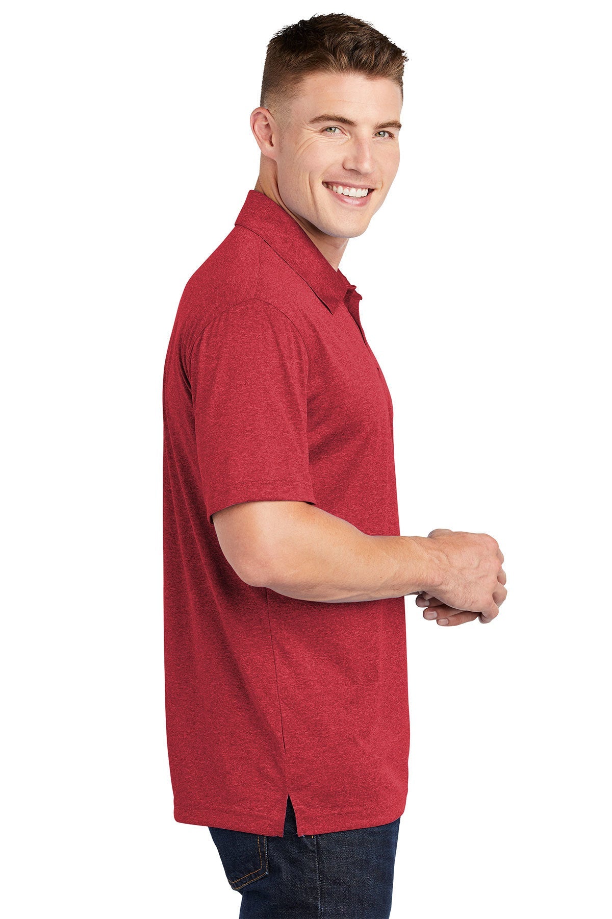sport-tek_st660 _scarlet heather_company_logo_polos