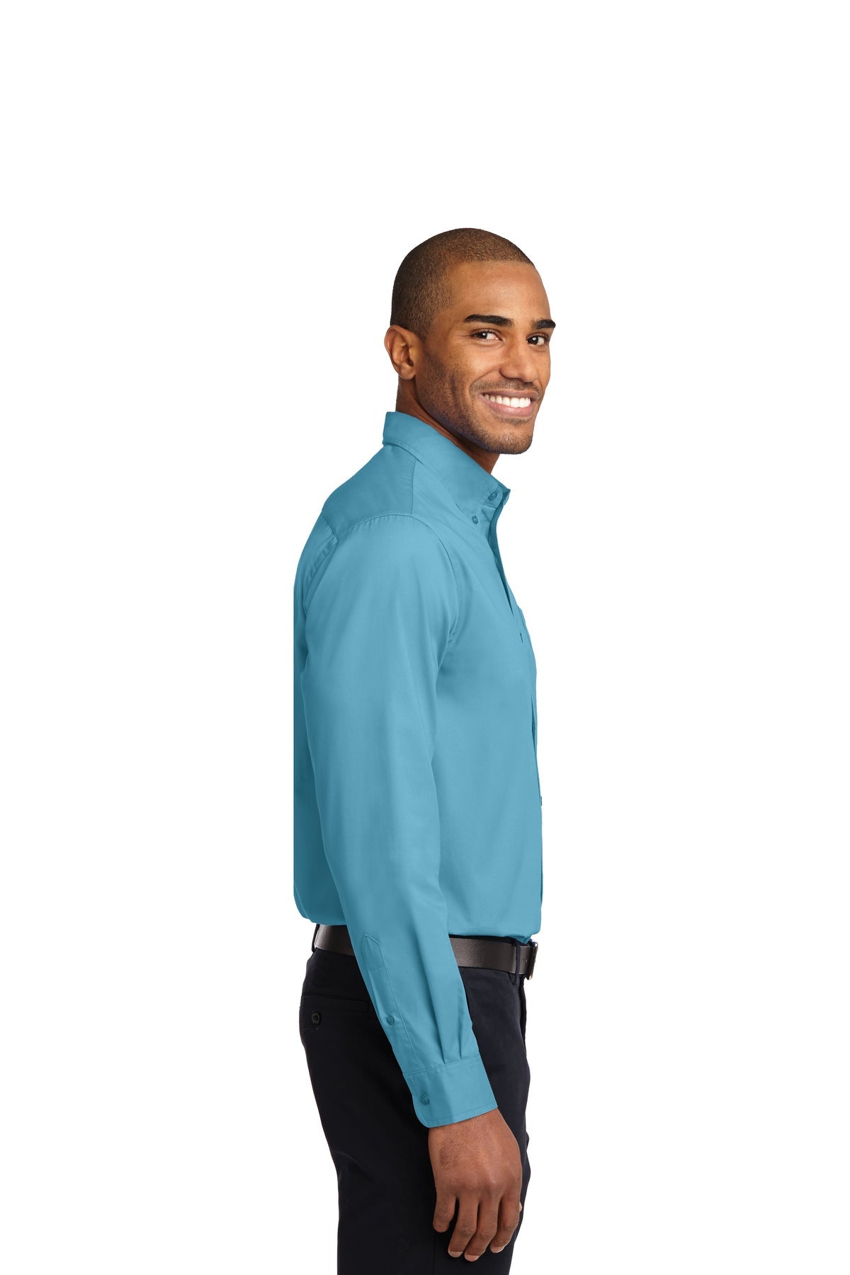 port authority_s608es _maui blue_company_logo_button downs