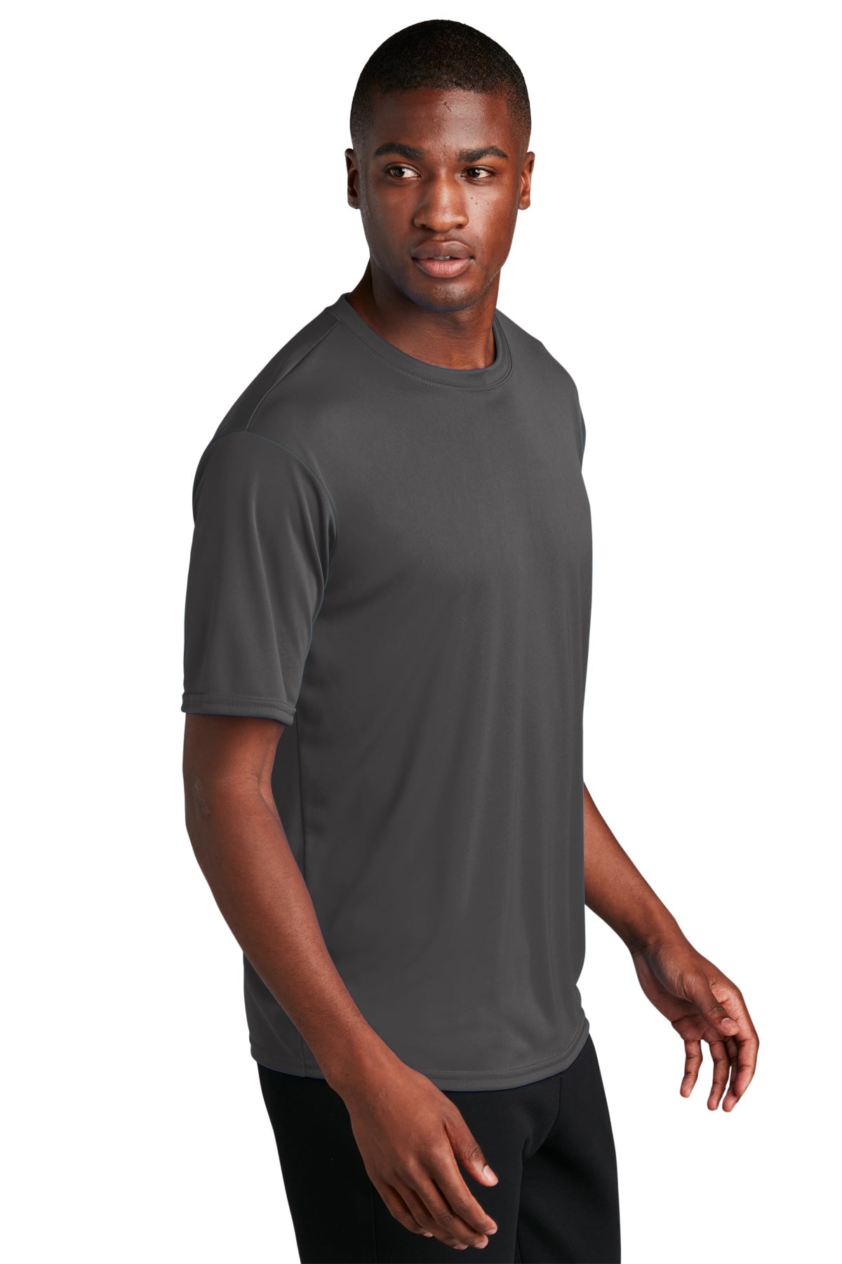 Port & Company Performance Branded Tee's, Charcoal