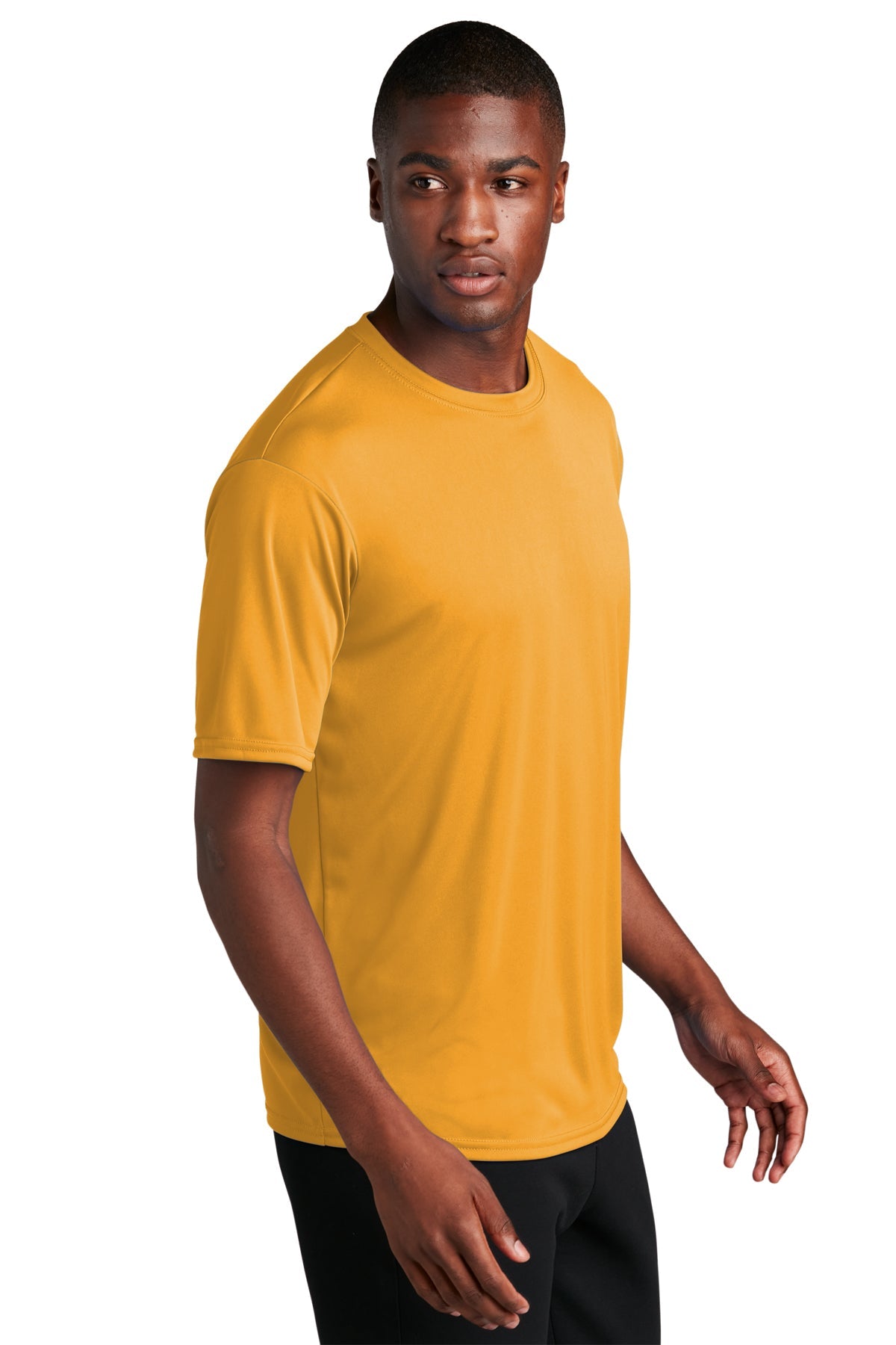 Port & Company Performance Branded Tee's, Gold