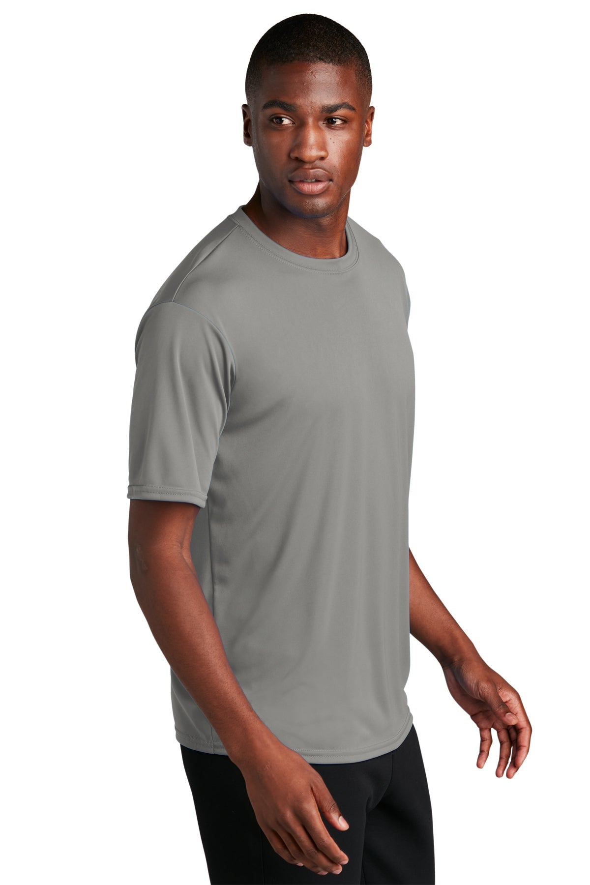 Port & Company Performance Customized Tee's, Grey Concrete