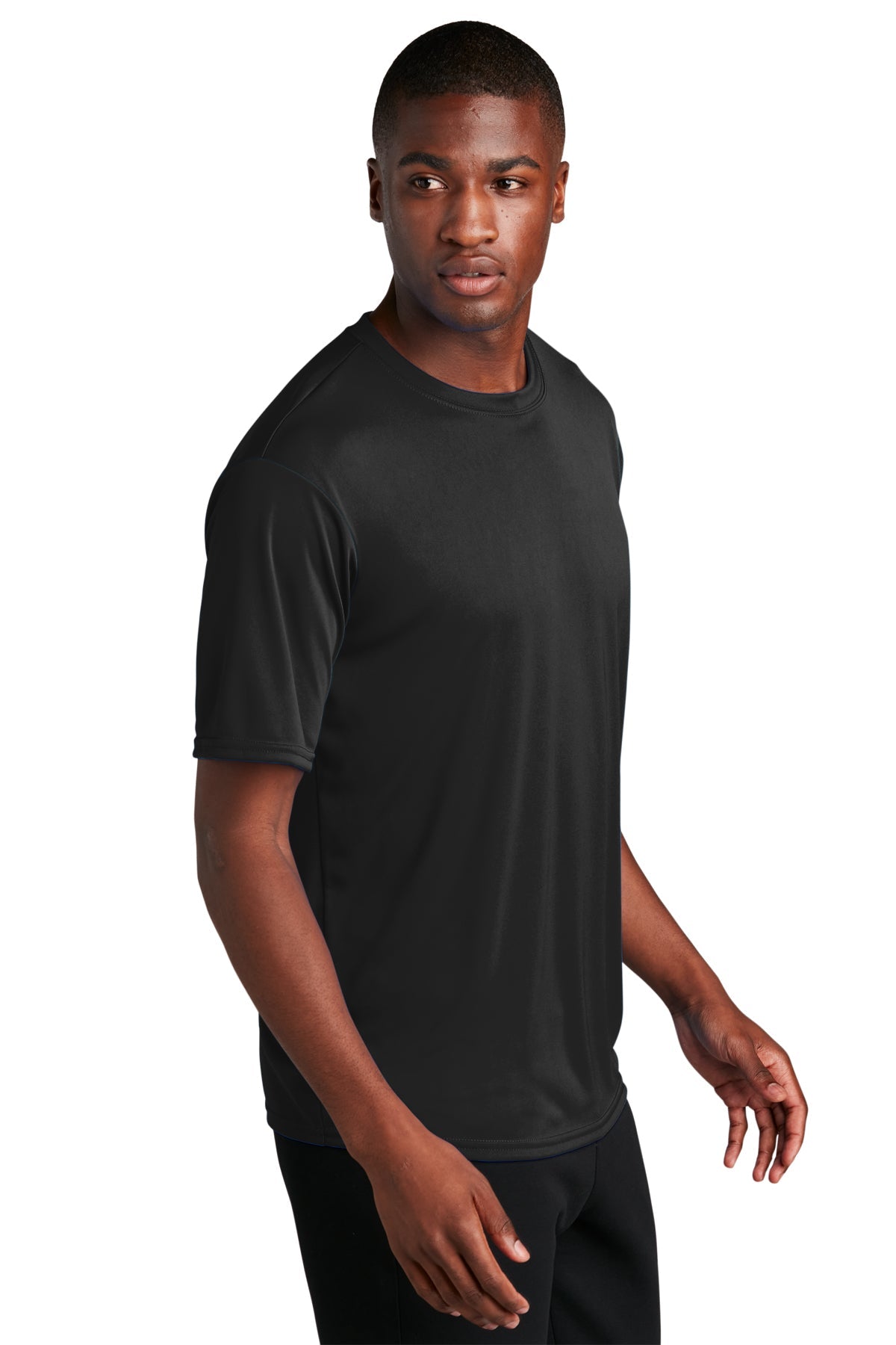 Port & Company Performance Customized Tee's, Jet Black