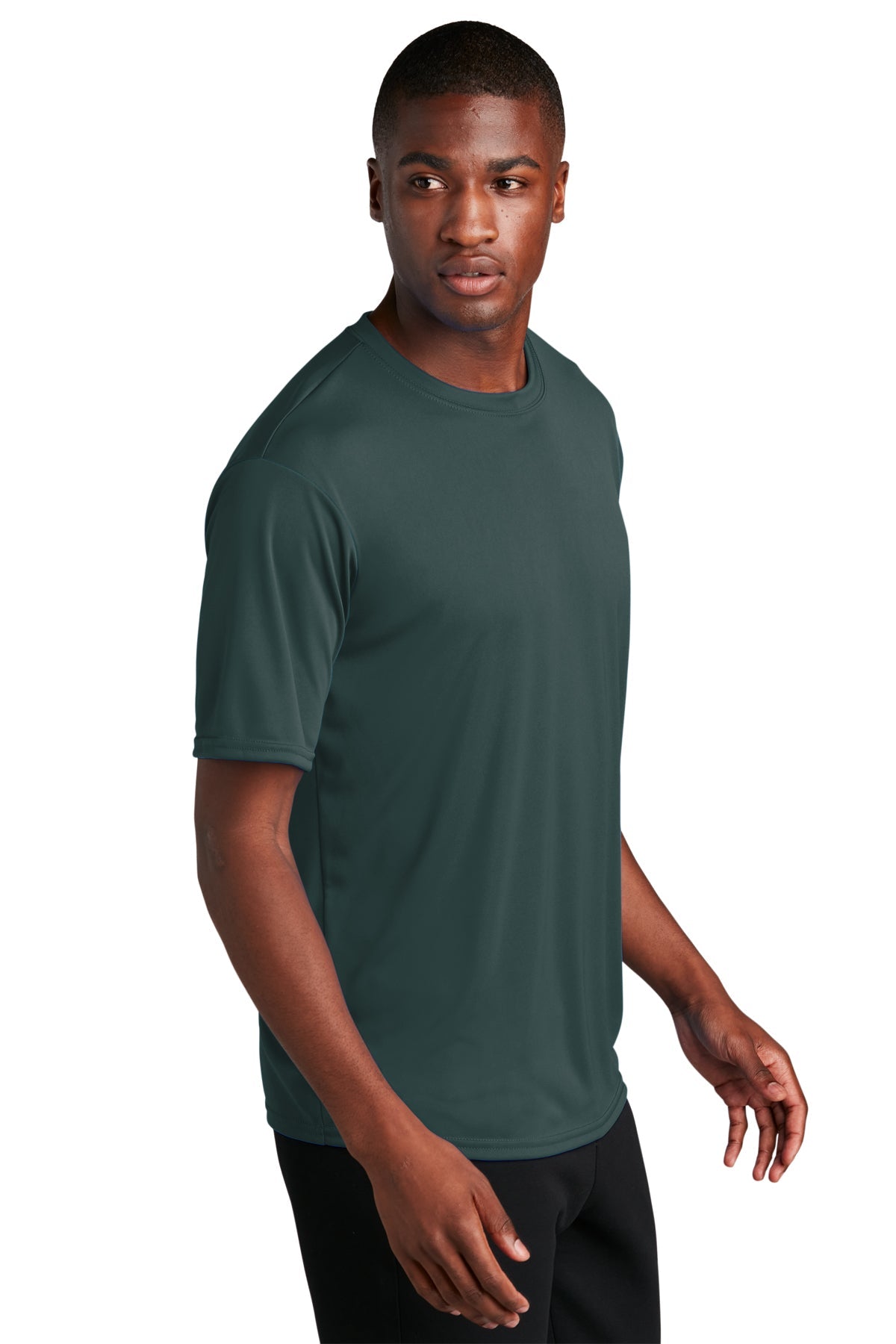 Port & Company Performance Branded Tee's, Dark Green