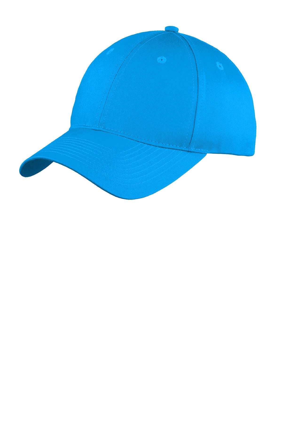 Port Authority Six Panel Twill Customized Caps, Sapphire