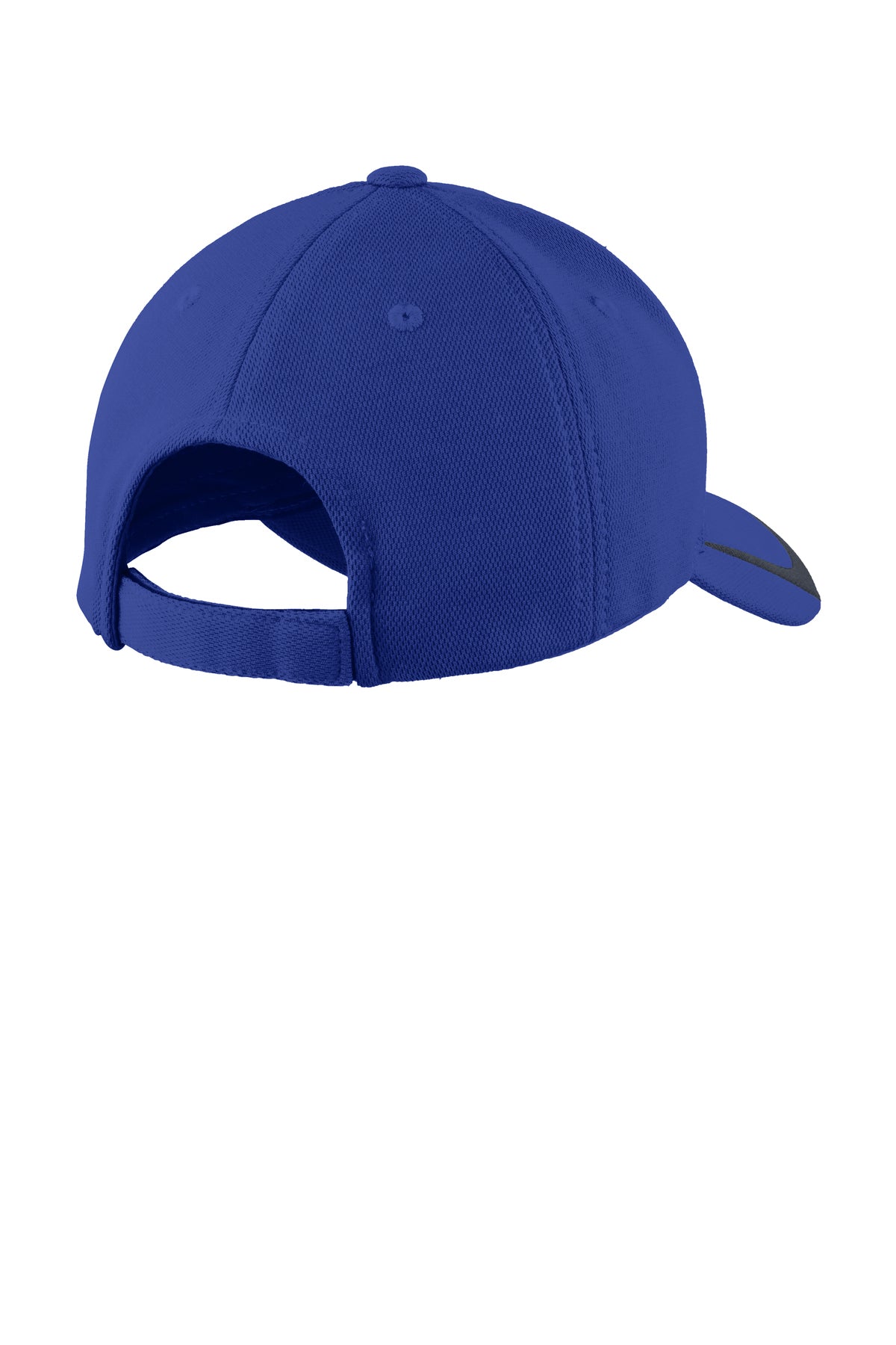 Sport-Tek Pique Custom Colorblock Caps, True Royal/ Graphite
