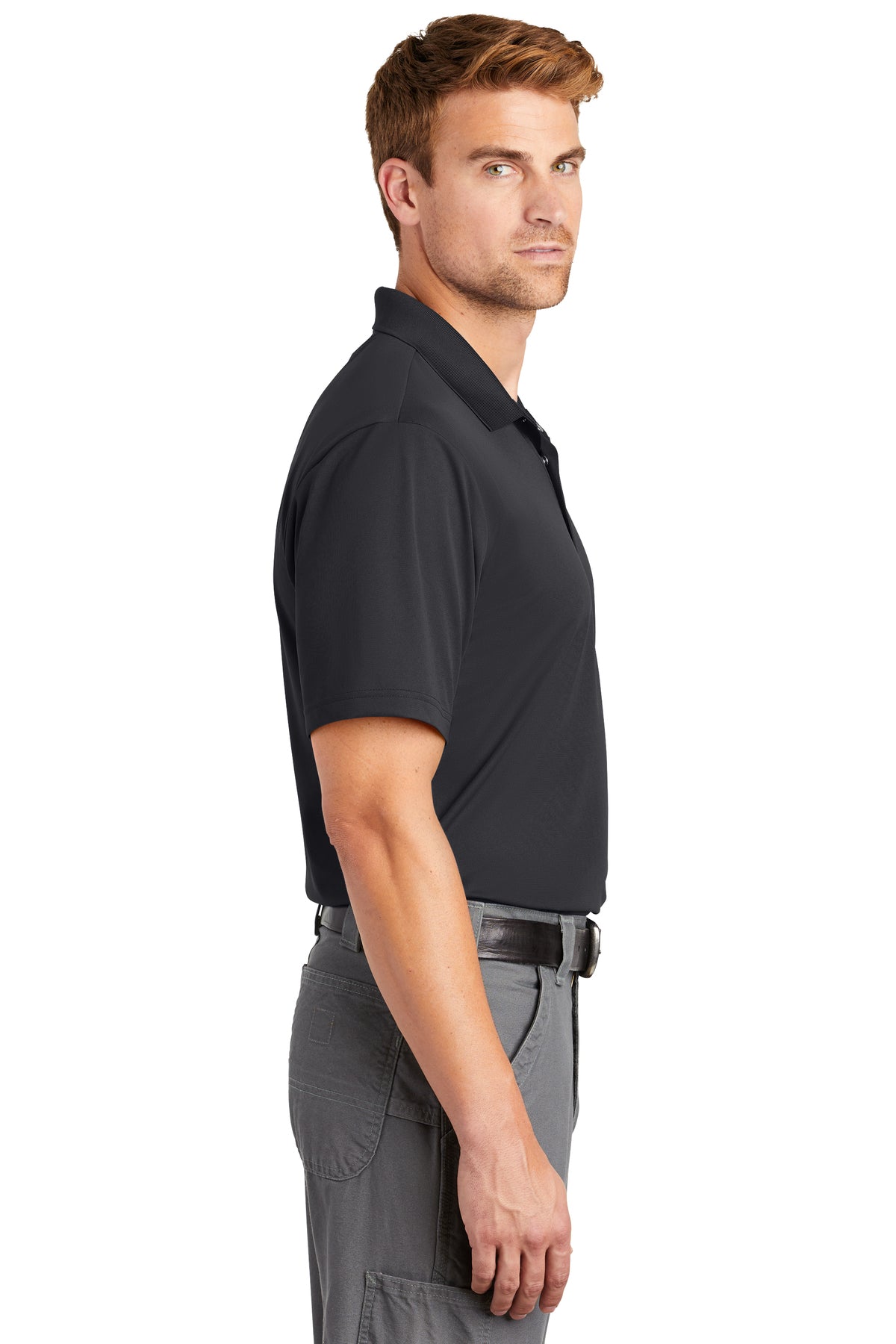 cornerstone_cs421 _iron grey_company_logo_polos