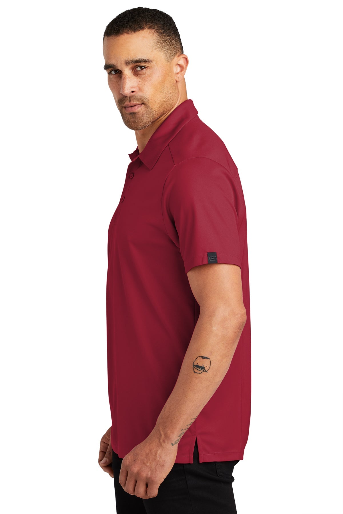 ogio_og125 _signal red_company_logo_polos
