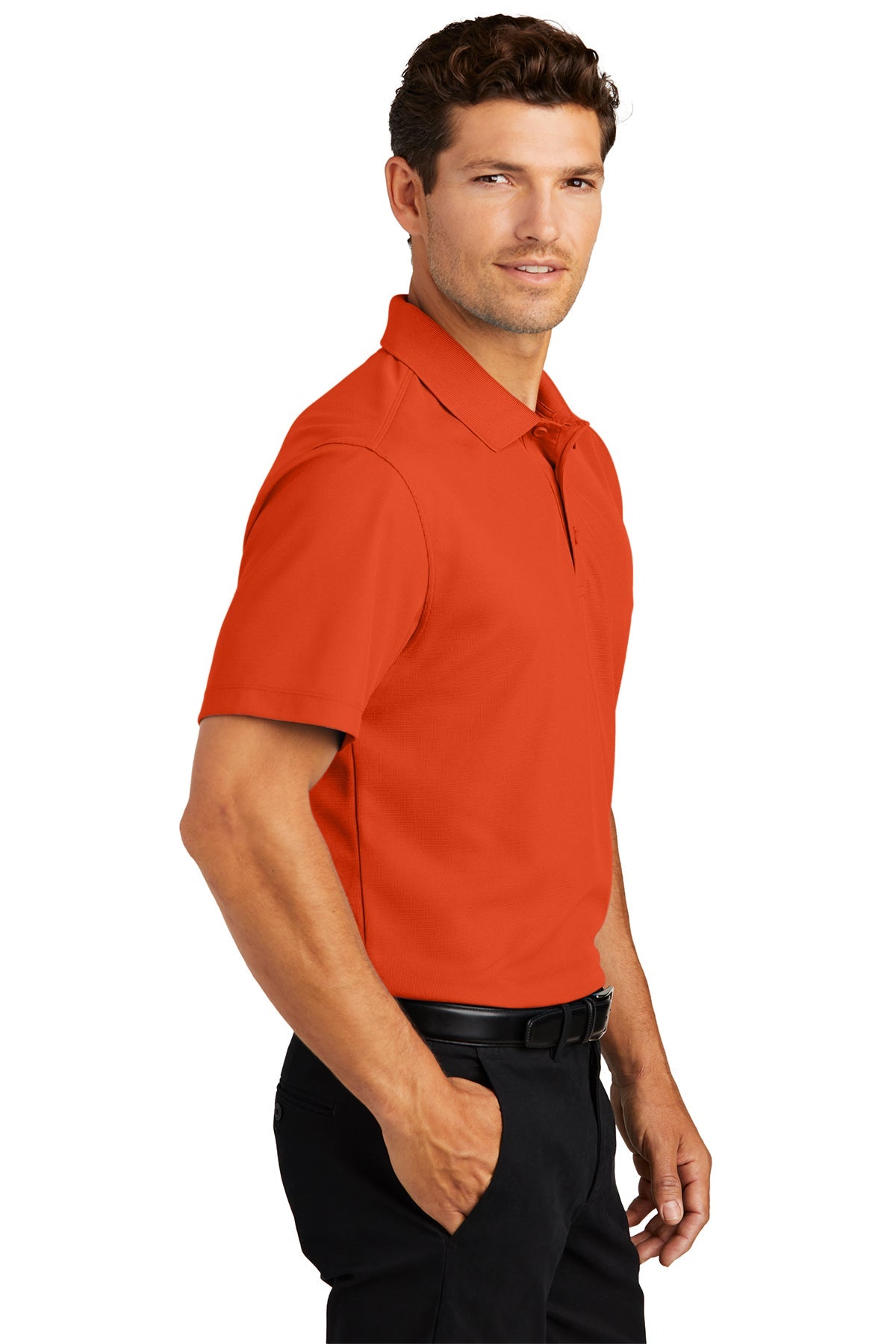 port authority_k572 _autumn orange_company_logo_polos