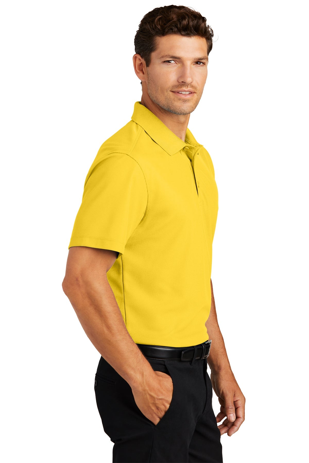 port authority_k572 _yellow_company_logo_polos