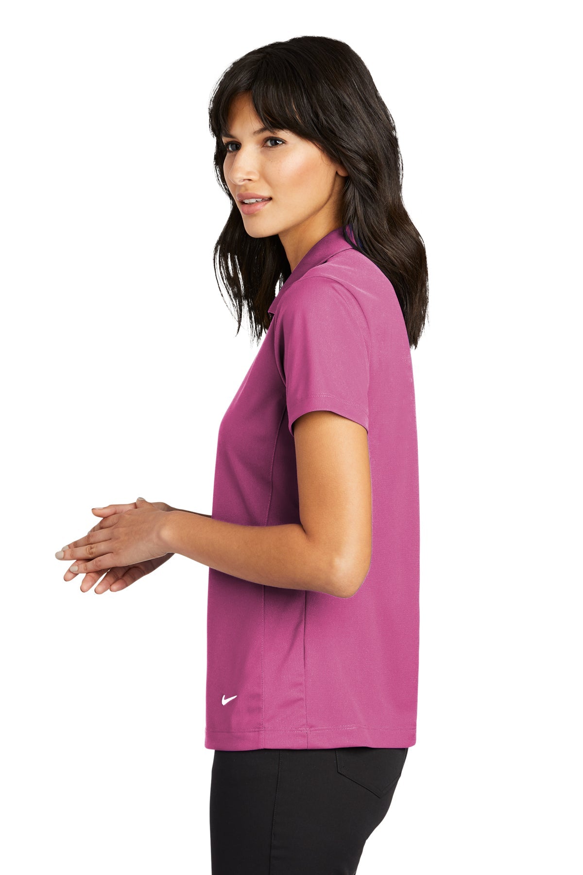 nike_637165_pink fire_company_logo_polos