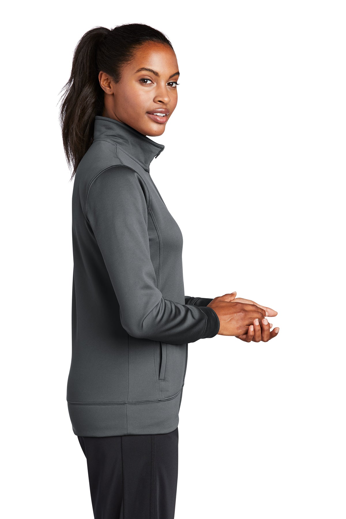 sport-tek_lst241 _dark smoke grey_company_logo_jackets