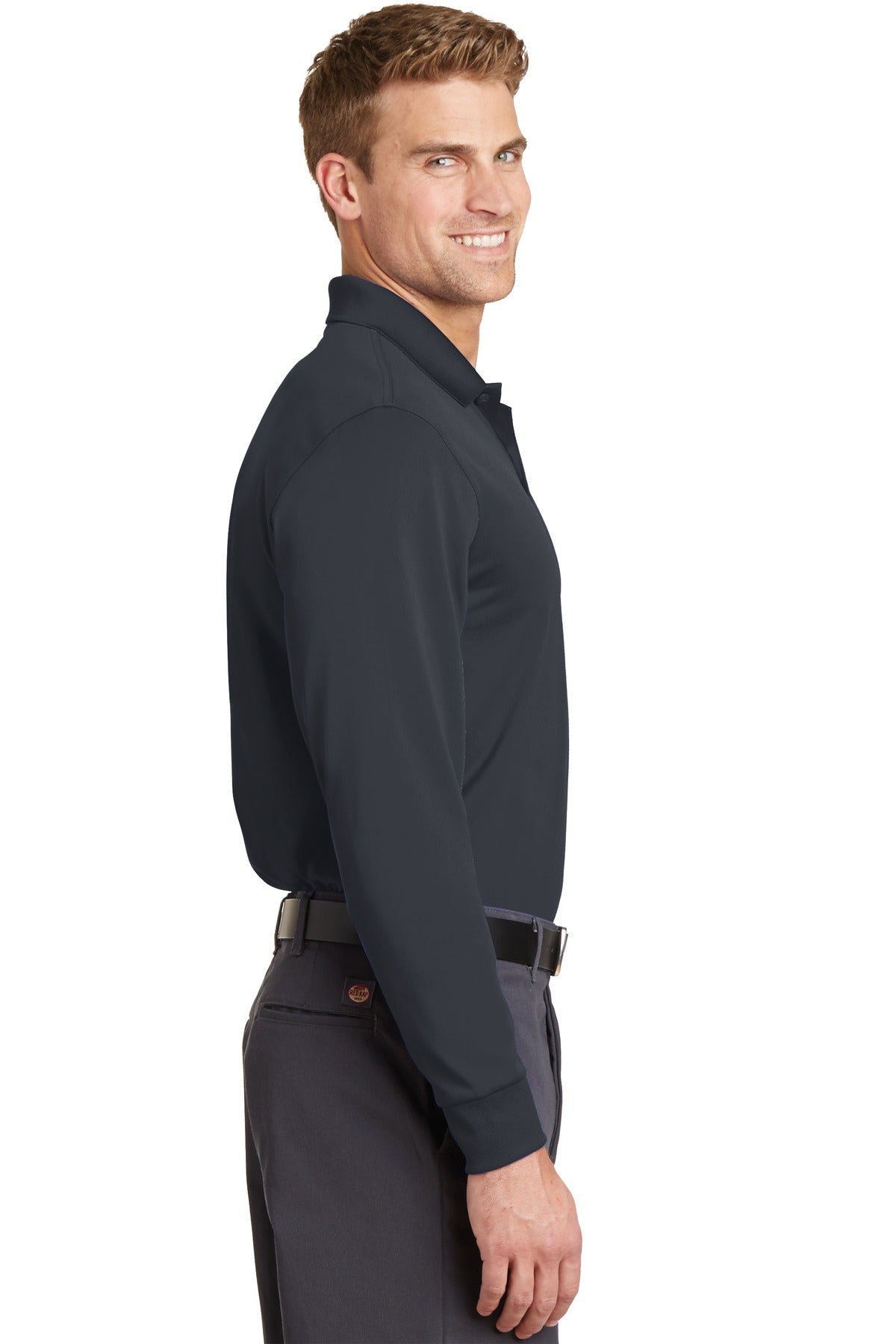 cornerstone_cs412ls _charcoal_company_logo_polos