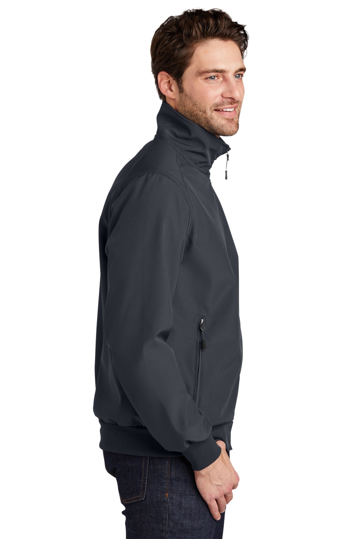 port authority_j337 _battleship grey_company_logo_jackets