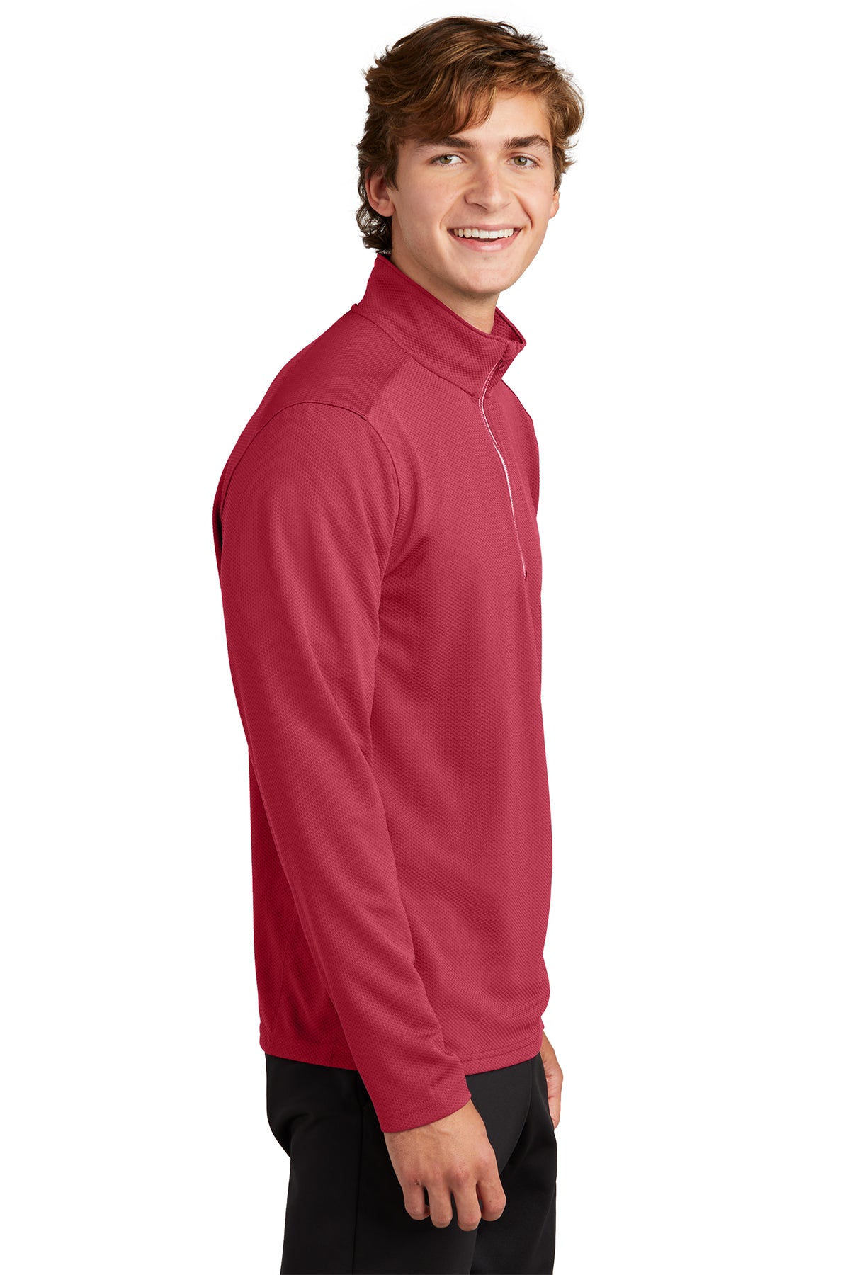 sport-tek_st860 _deep red_company_logo_sweatshirts