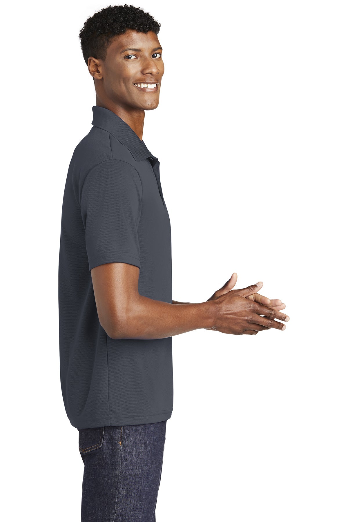 sport-tek_st640 _graphite grey_company_logo_polos
