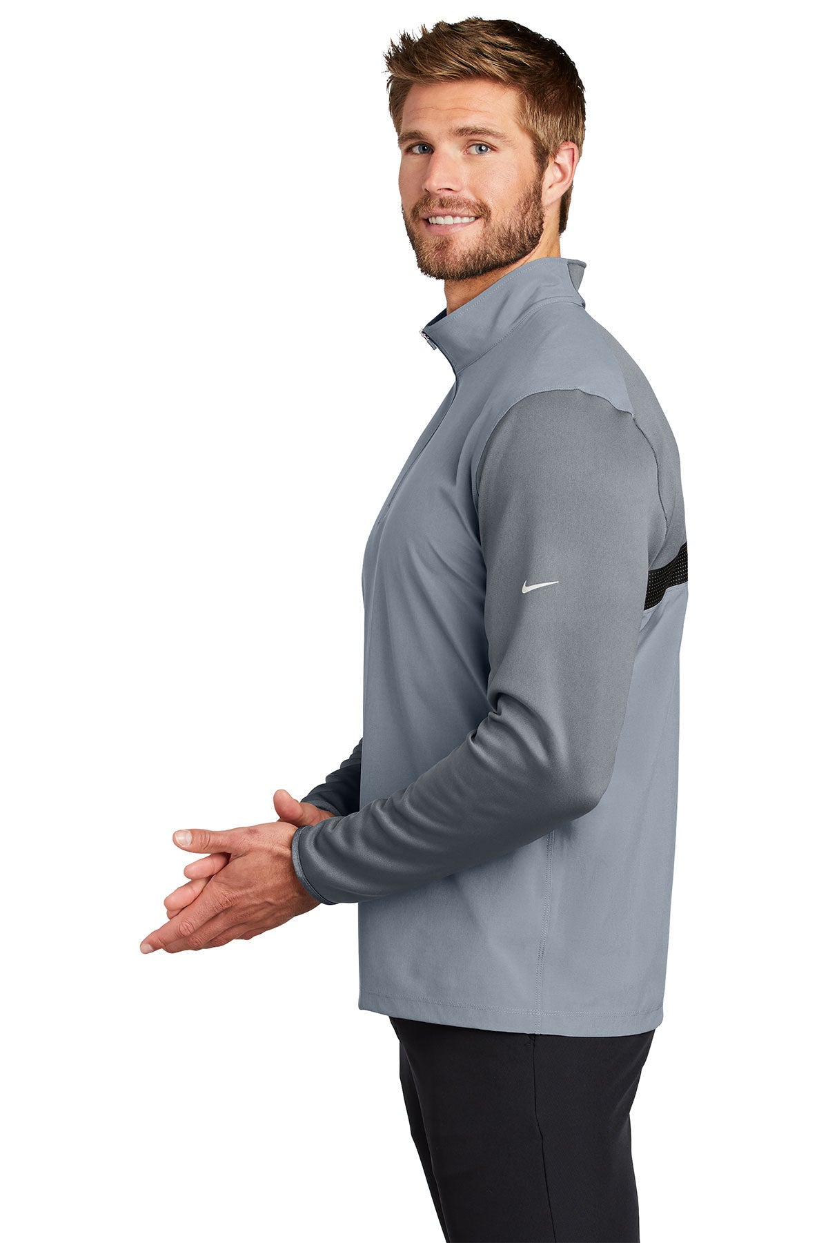 nike_746102_cool grey/ dark grey_company_logo_sweatshirts