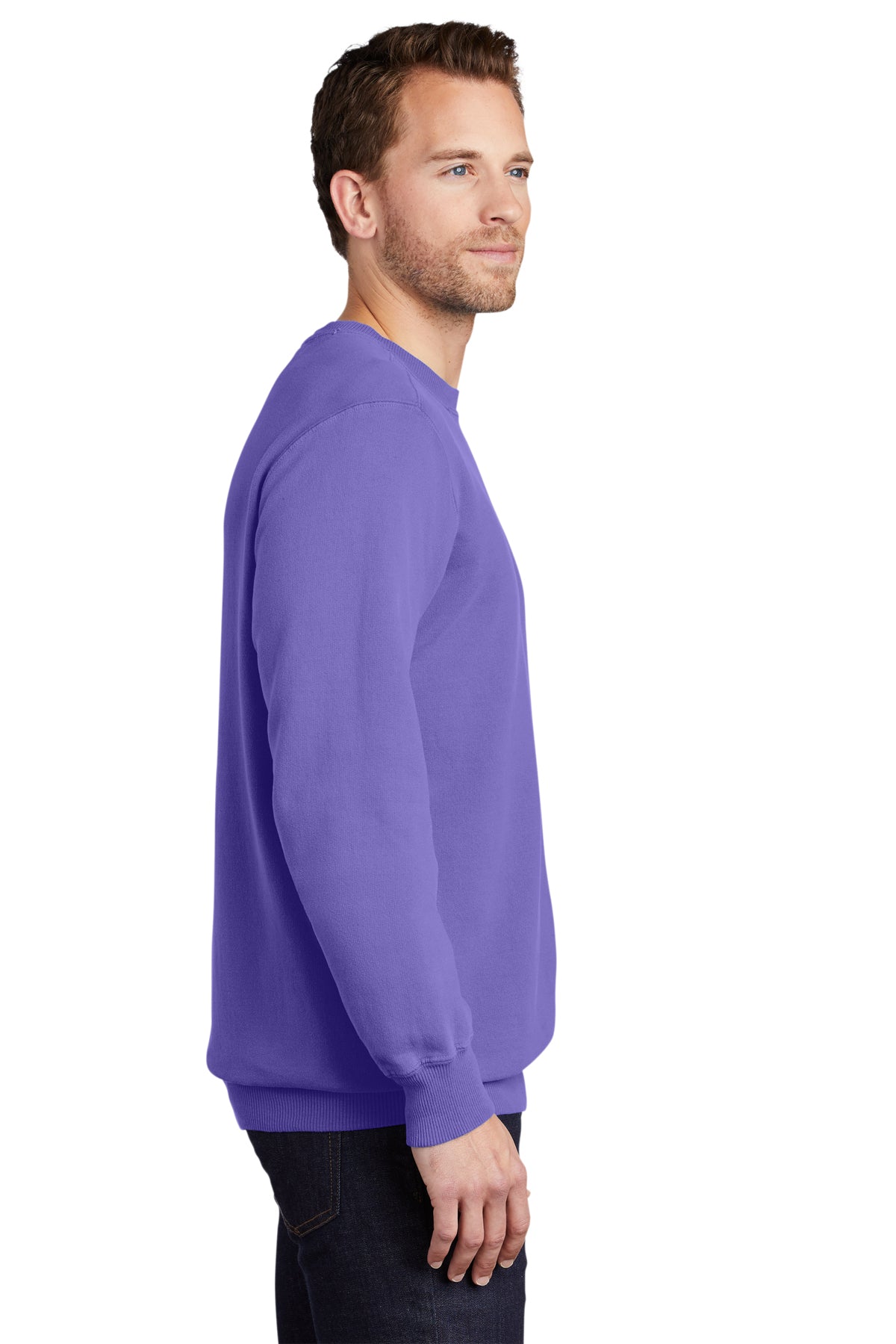 port & company_pc098 _amethyst_company_logo_sweatshirts