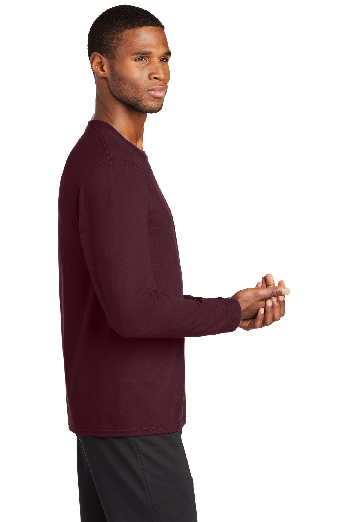 Port & Company Long Sleeve Performance Blend Tee