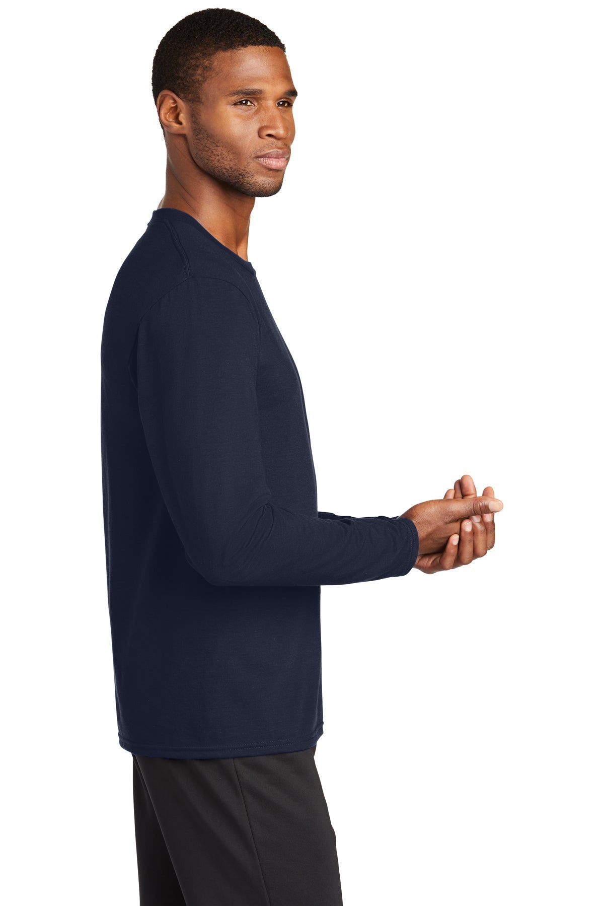 Port & Company Long Sleeve Performance Blend Tee