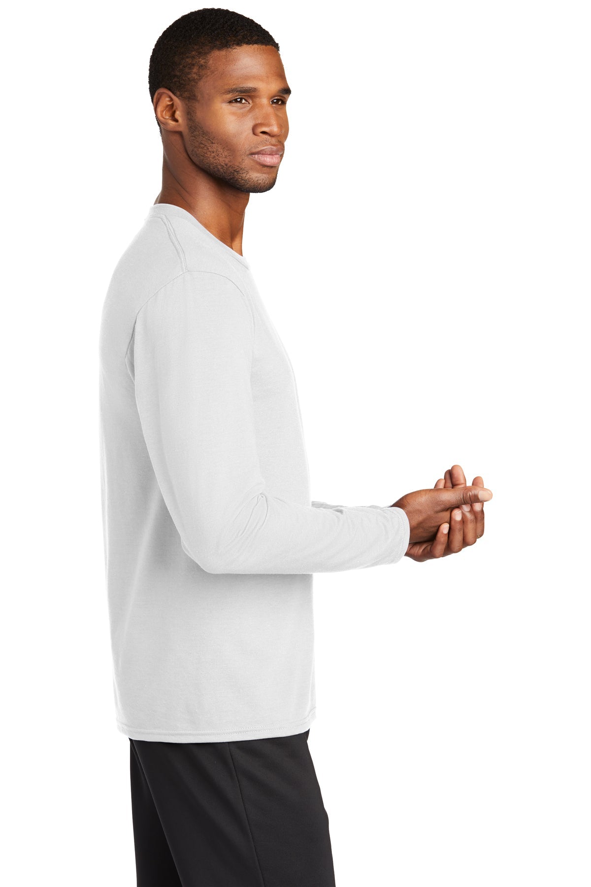 Port & Company Long Sleeve Performance Blend Tee