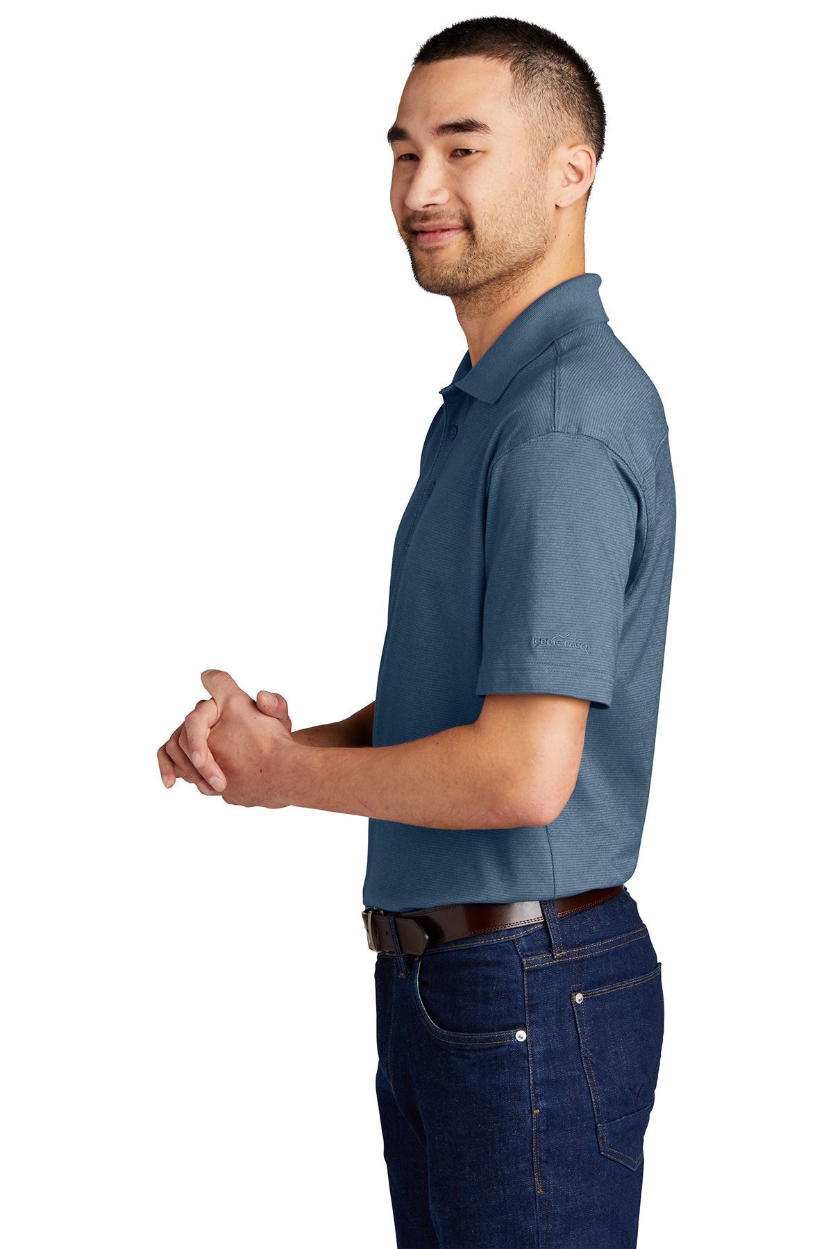 eddie bauer_eb102 _coast blue_company_logo_polos
