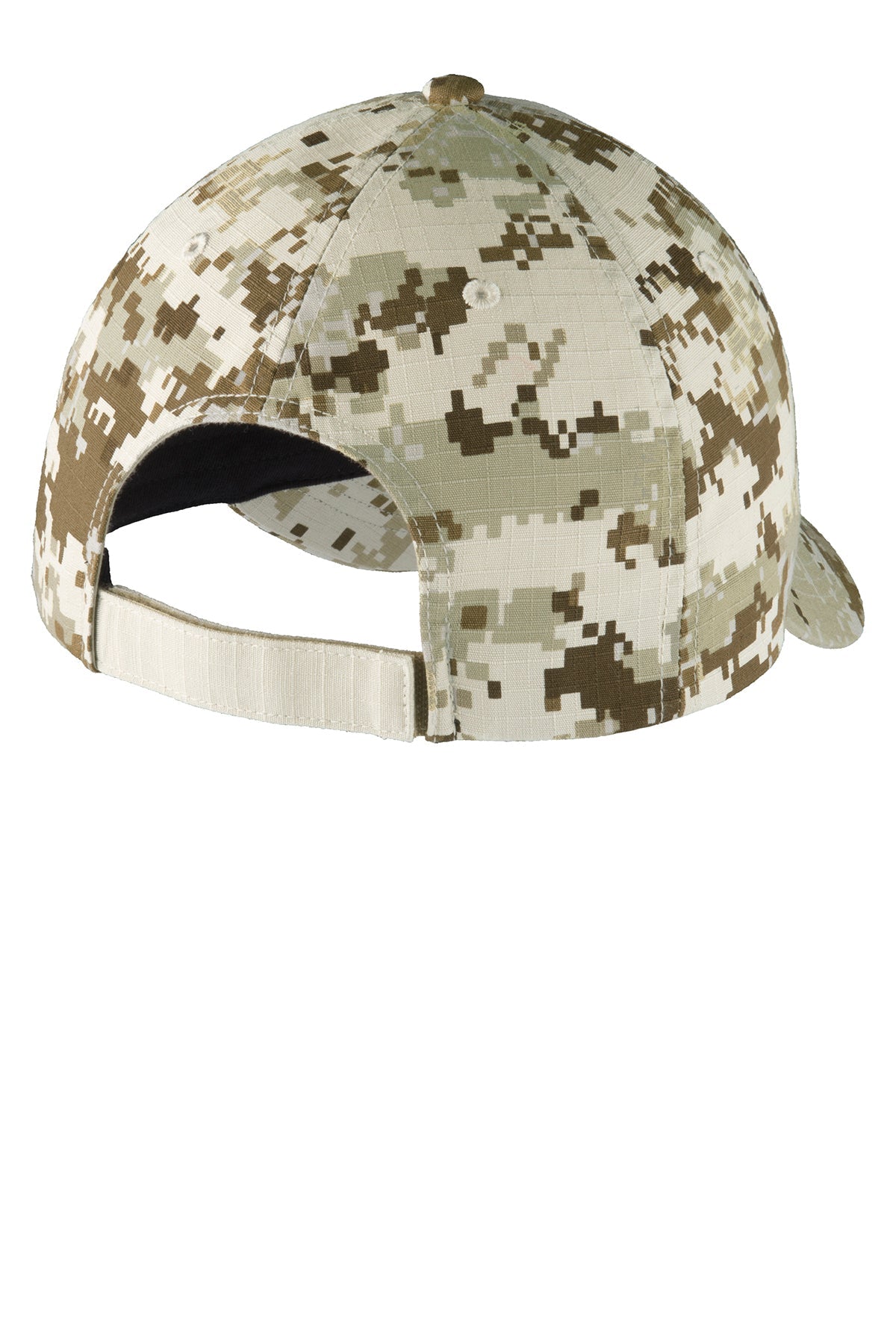 Port Authority Colorblock Digital Ripstop Camouflage Custom Caps, Sand Camo/ Sand
