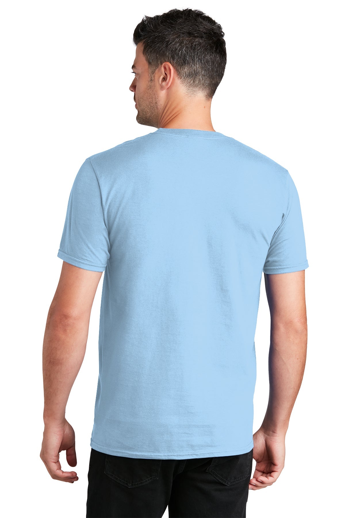 Port & Company Fan Custom Favorite Tee's, Light Blue
