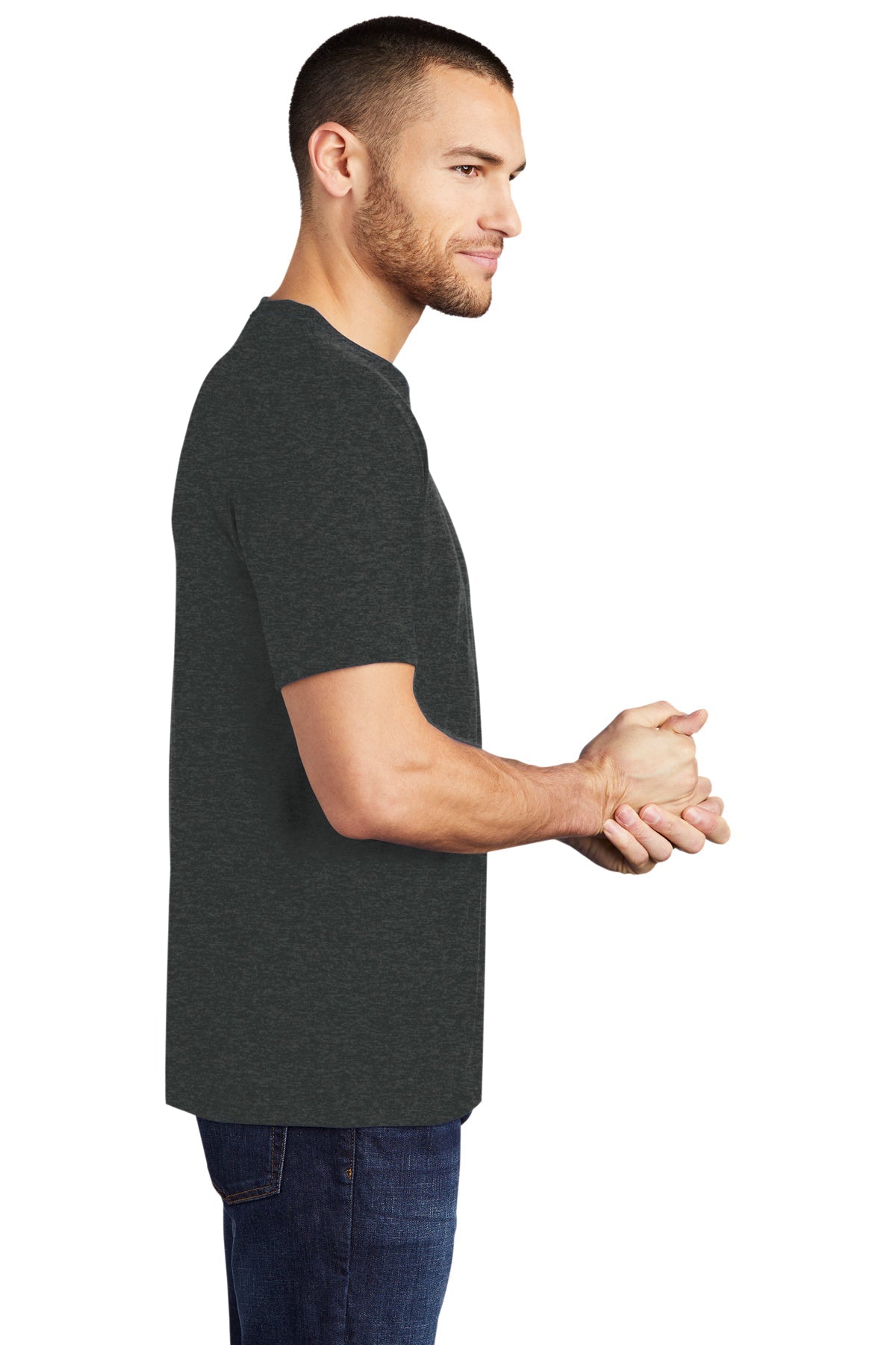 District Made Mens Perfect Tri Crew Tee