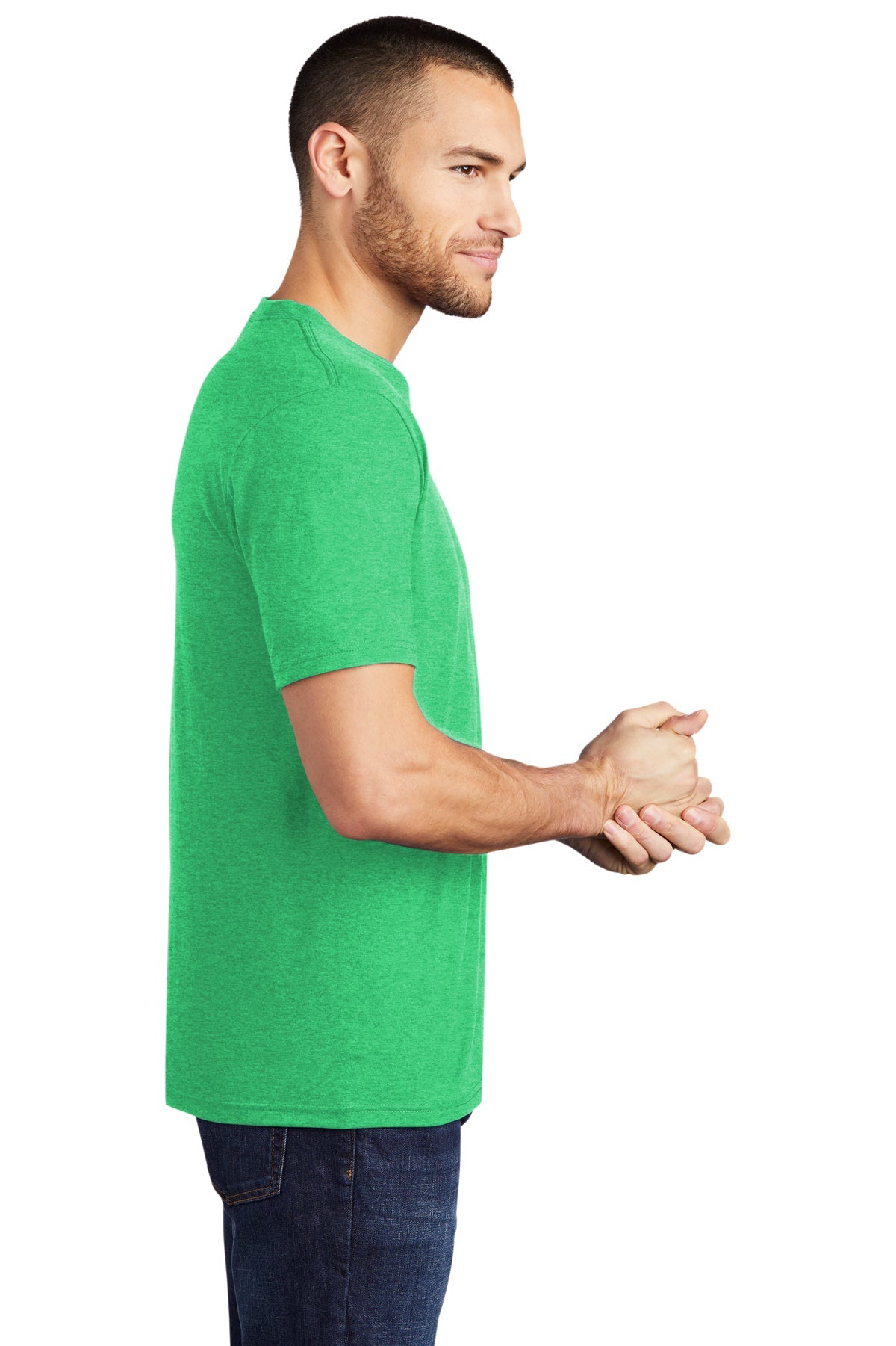 District Made Mens Perfect Tri Crew Tee
