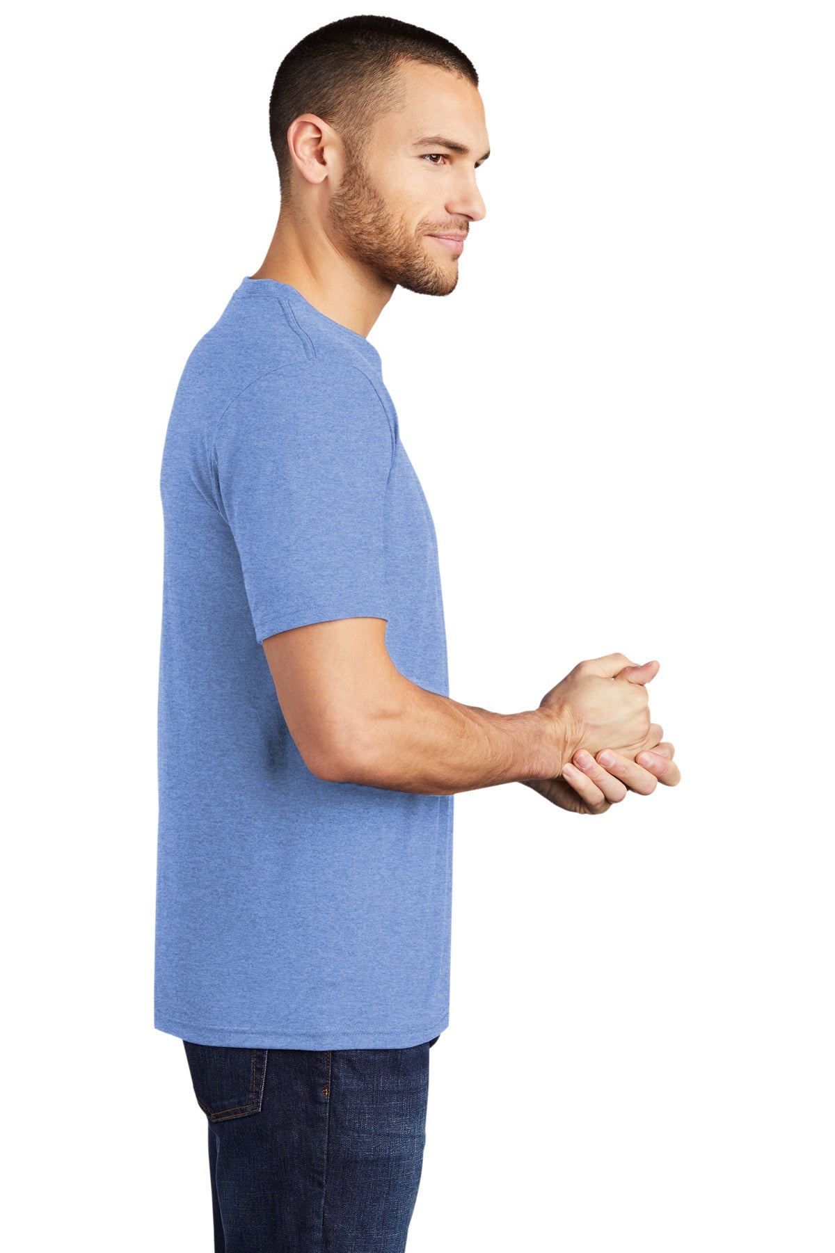 District Made Mens Perfect Tri Crew Tee