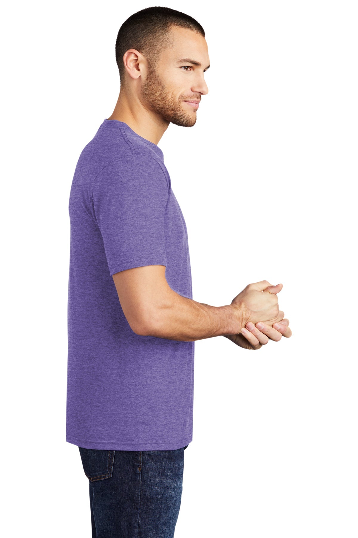District Made Mens Perfect Tri Crew Tee