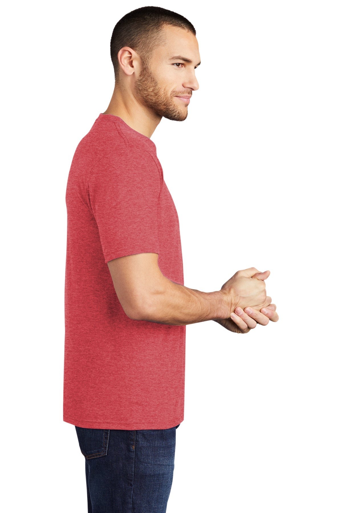District Made Mens Perfect Tri Crew Tee